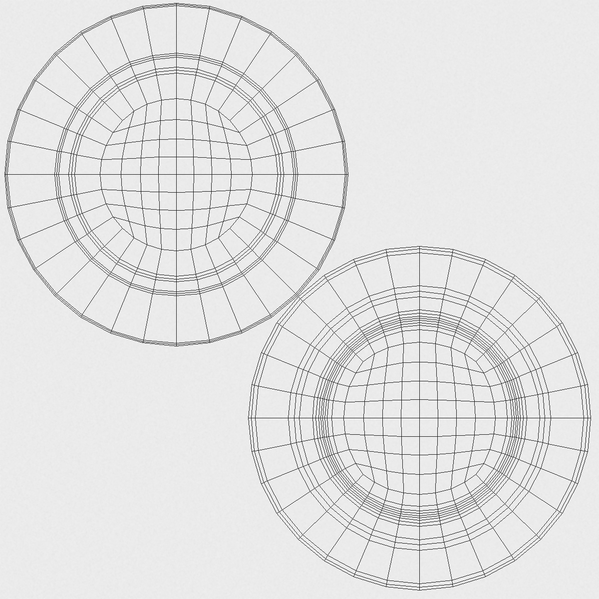 Slices of Delicious Sausage Salami 3D model