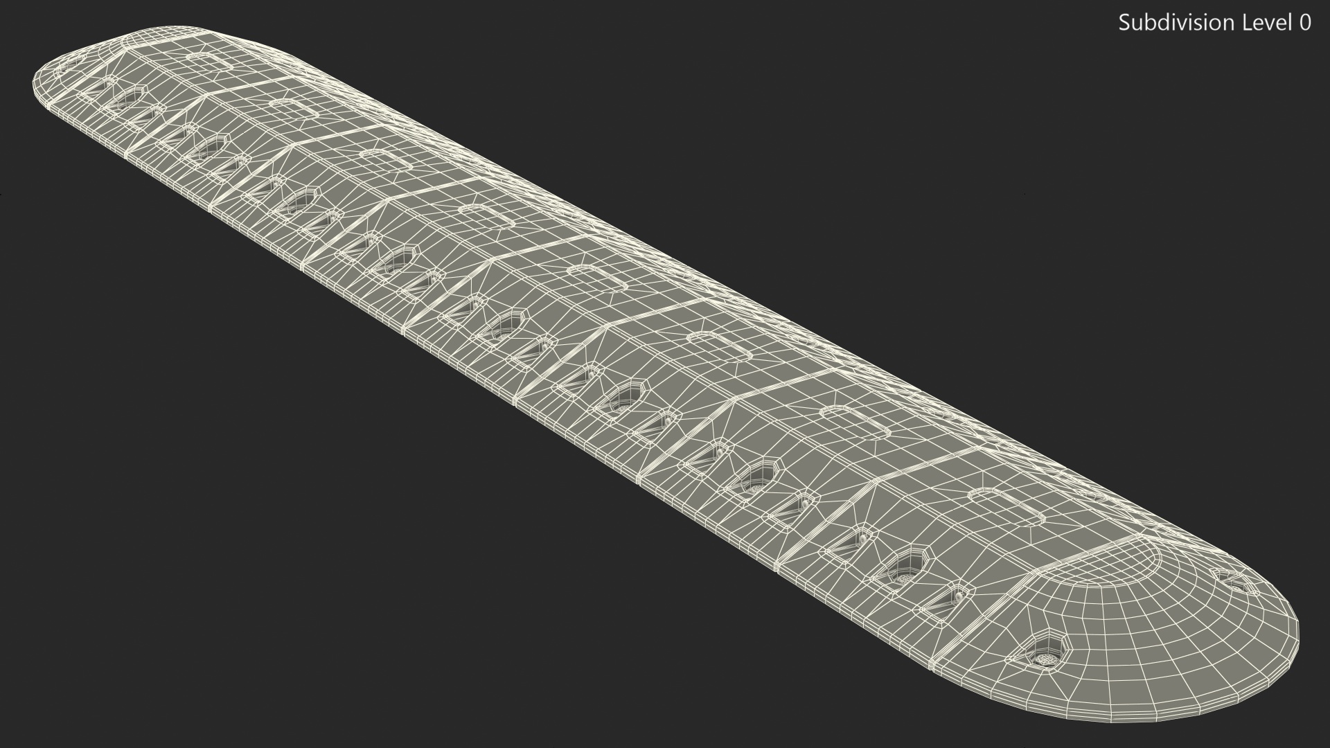 3D model Traffic Safety Speed Bump