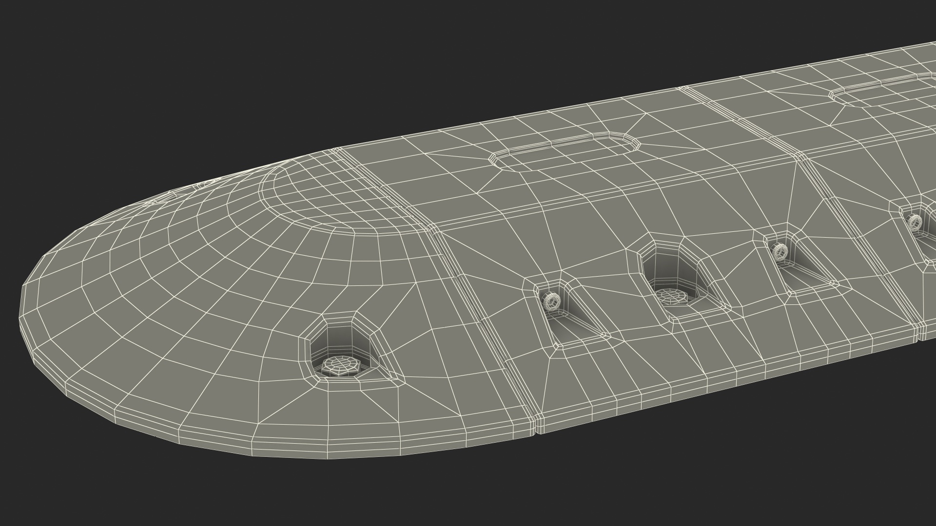 3D model Traffic Safety Speed Bump