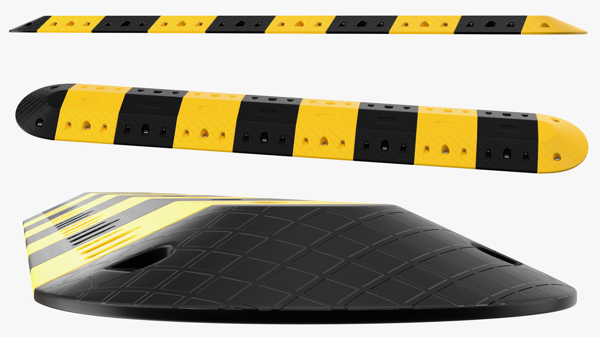 3D model Traffic Safety Speed Bump