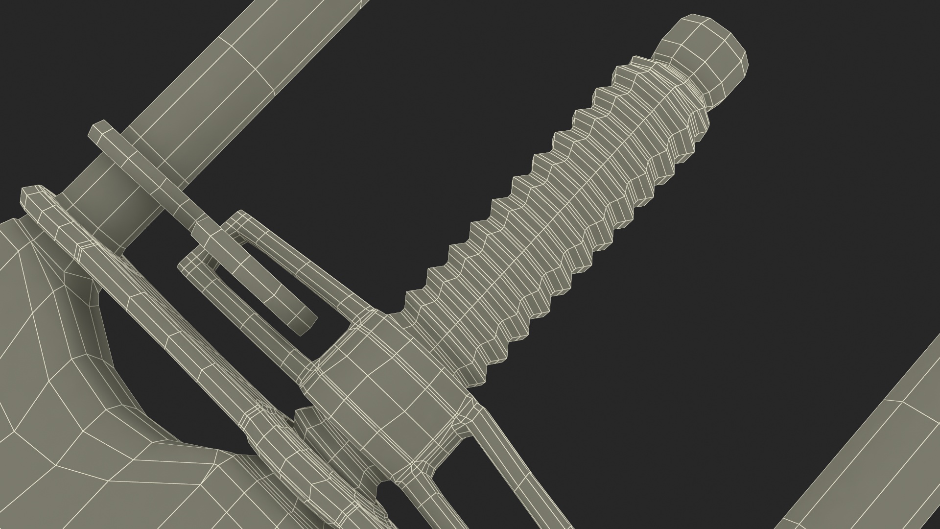 3D model Thumbscrew