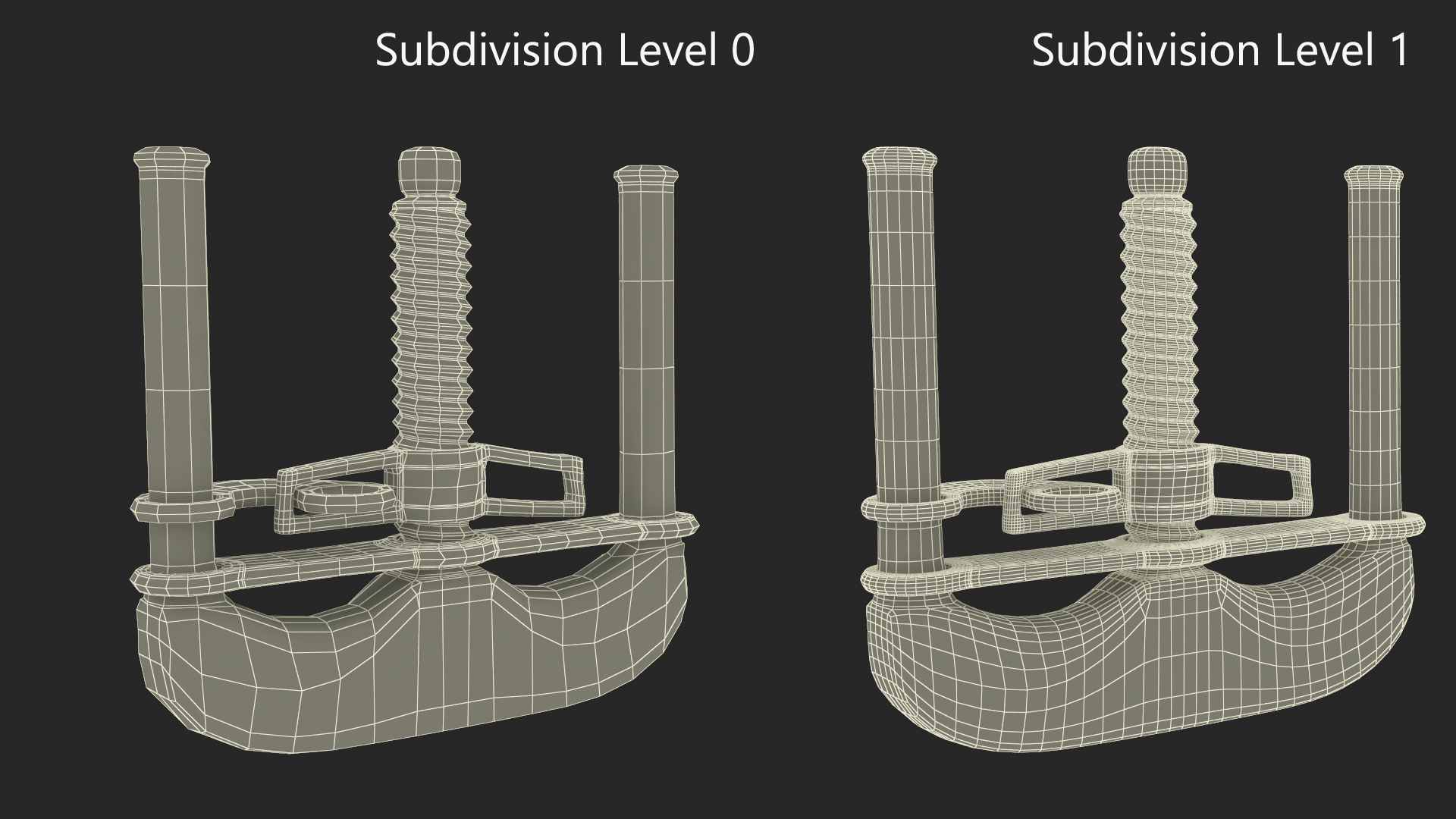 3D model Thumbscrew