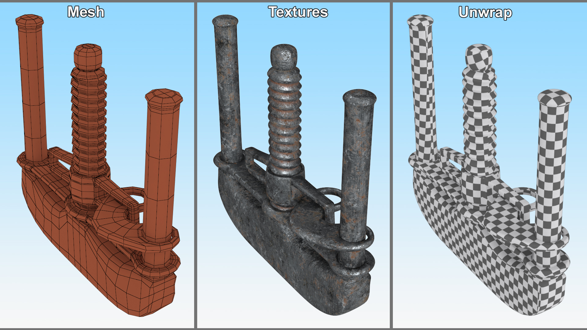 3D model Thumbscrew
