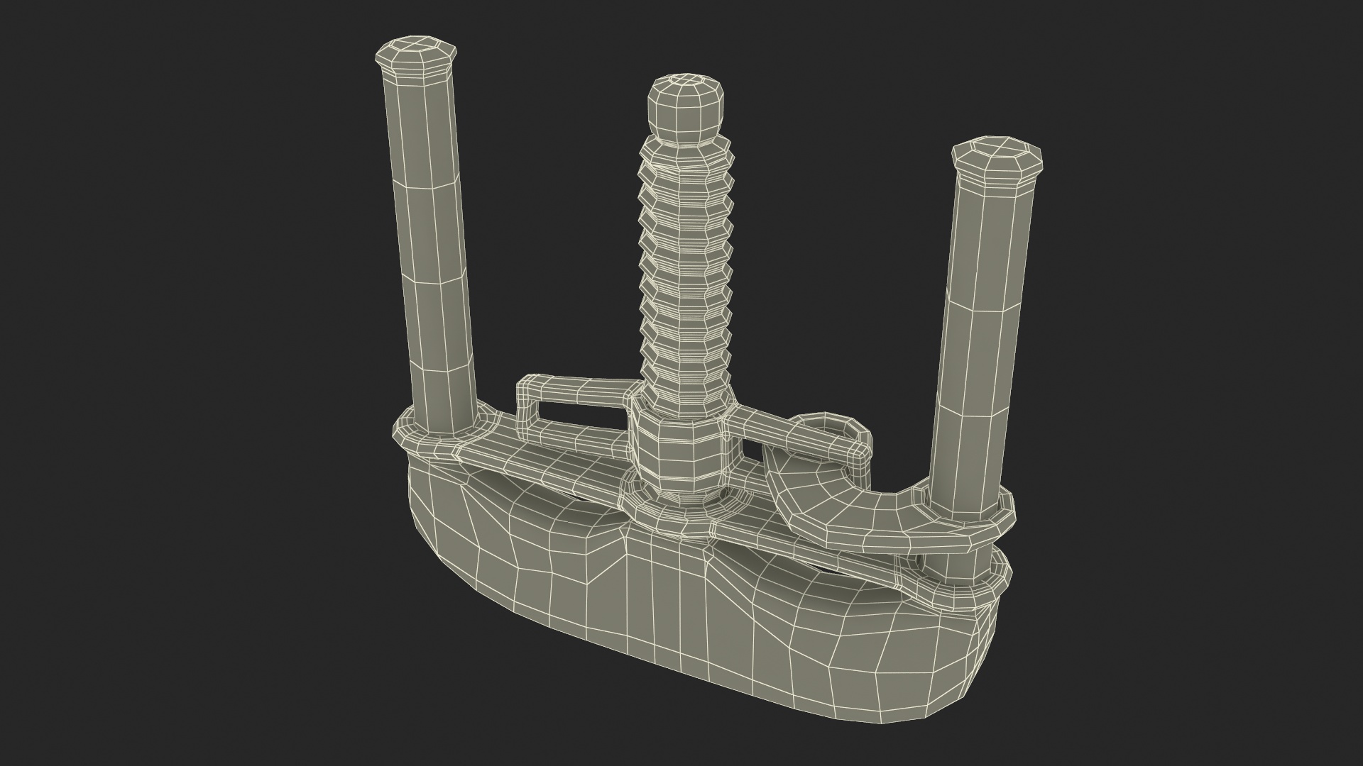 3D model Thumbscrew
