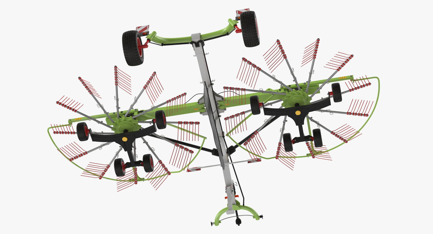 3D Twin Rotor Hay Rake Claas Liner 2700