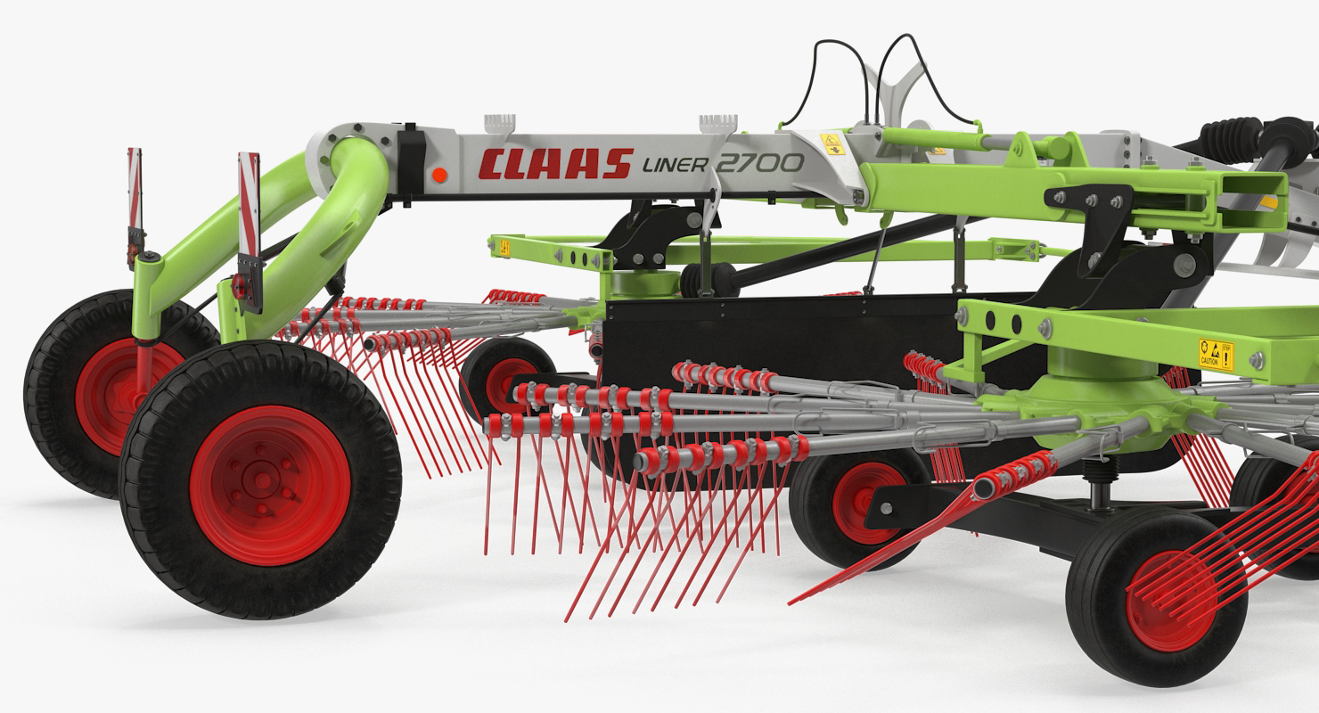 3D Twin Rotor Hay Rake Claas Liner 2700