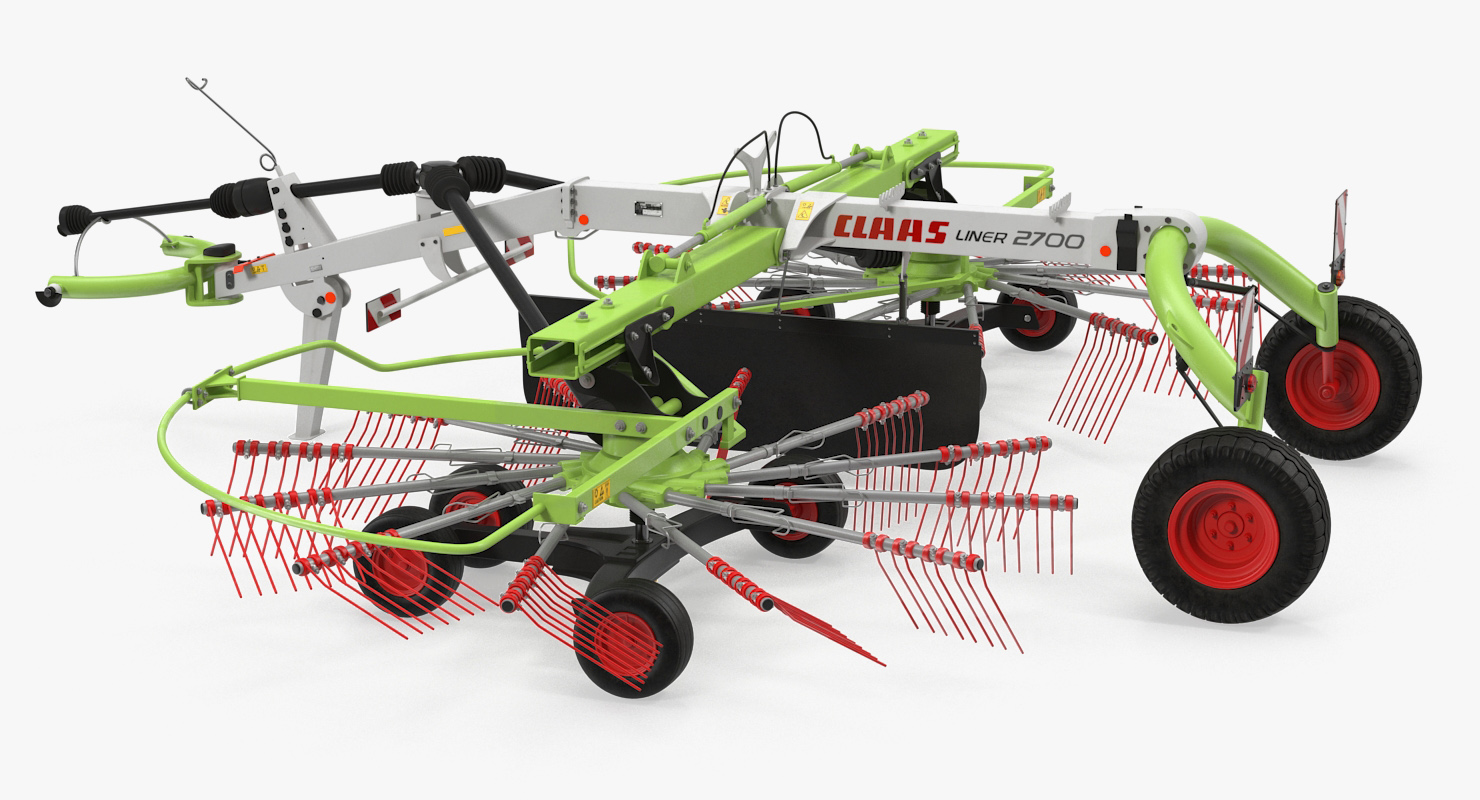 3D Twin Rotor Hay Rake Claas Liner 2700