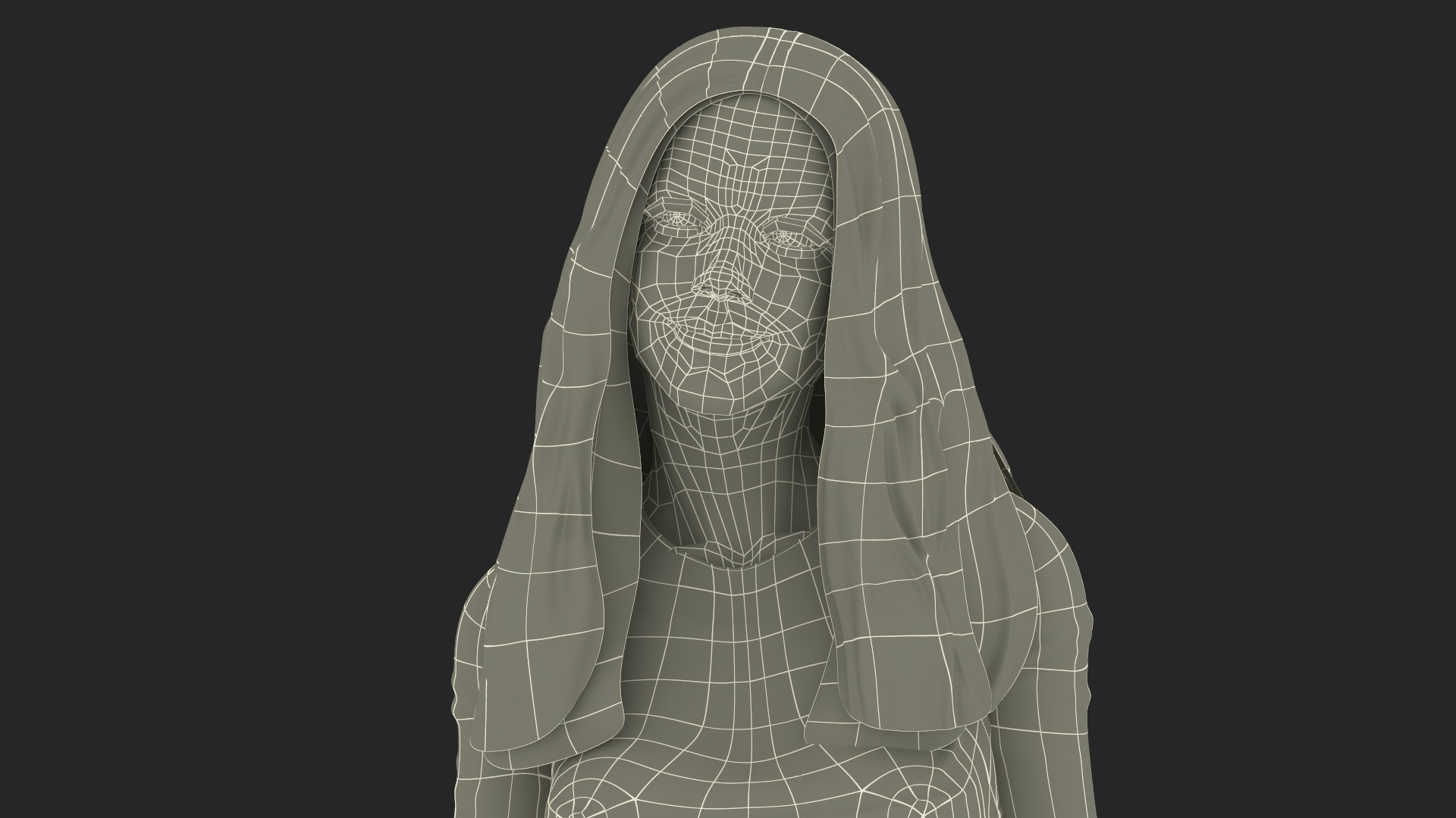 3D Fashionable European Female with Handbag Rigged for Maya