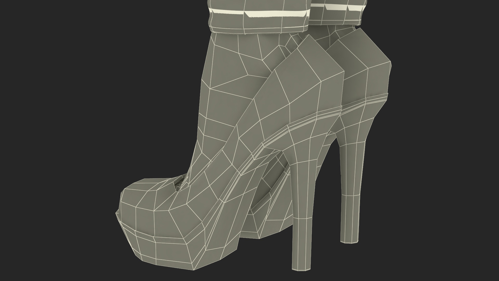 3D Fashionable European Female with Handbag Rigged for Maya