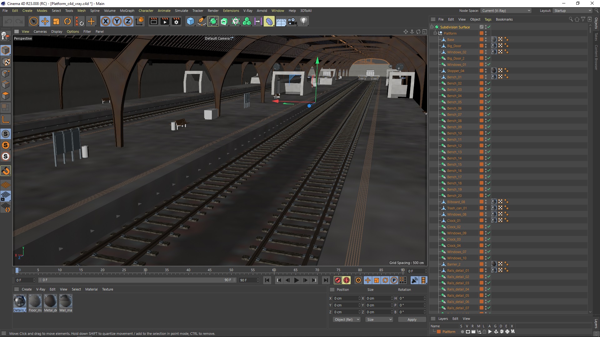3D model Platform