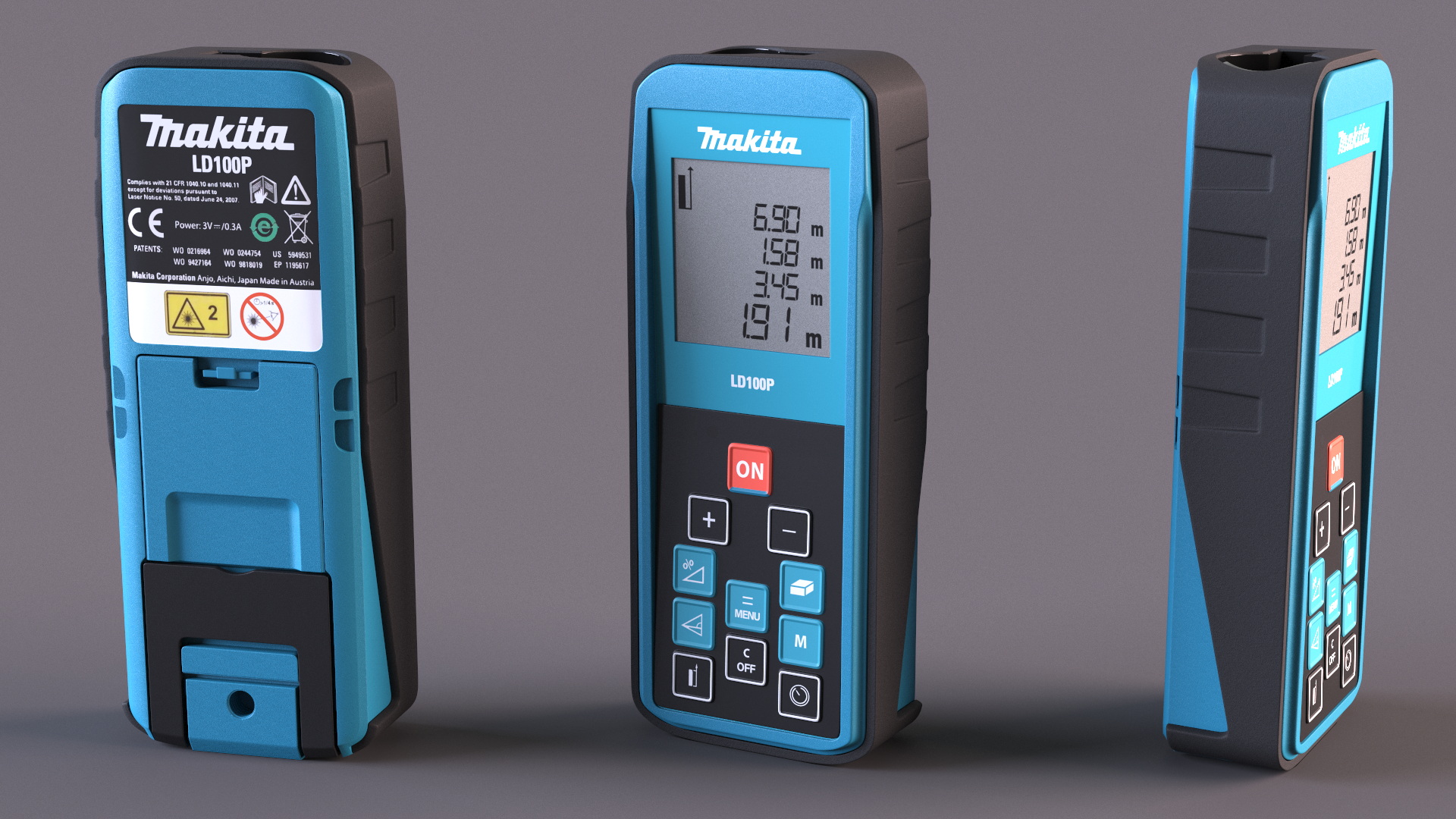3D Laser Rangefinder Makita LD100P