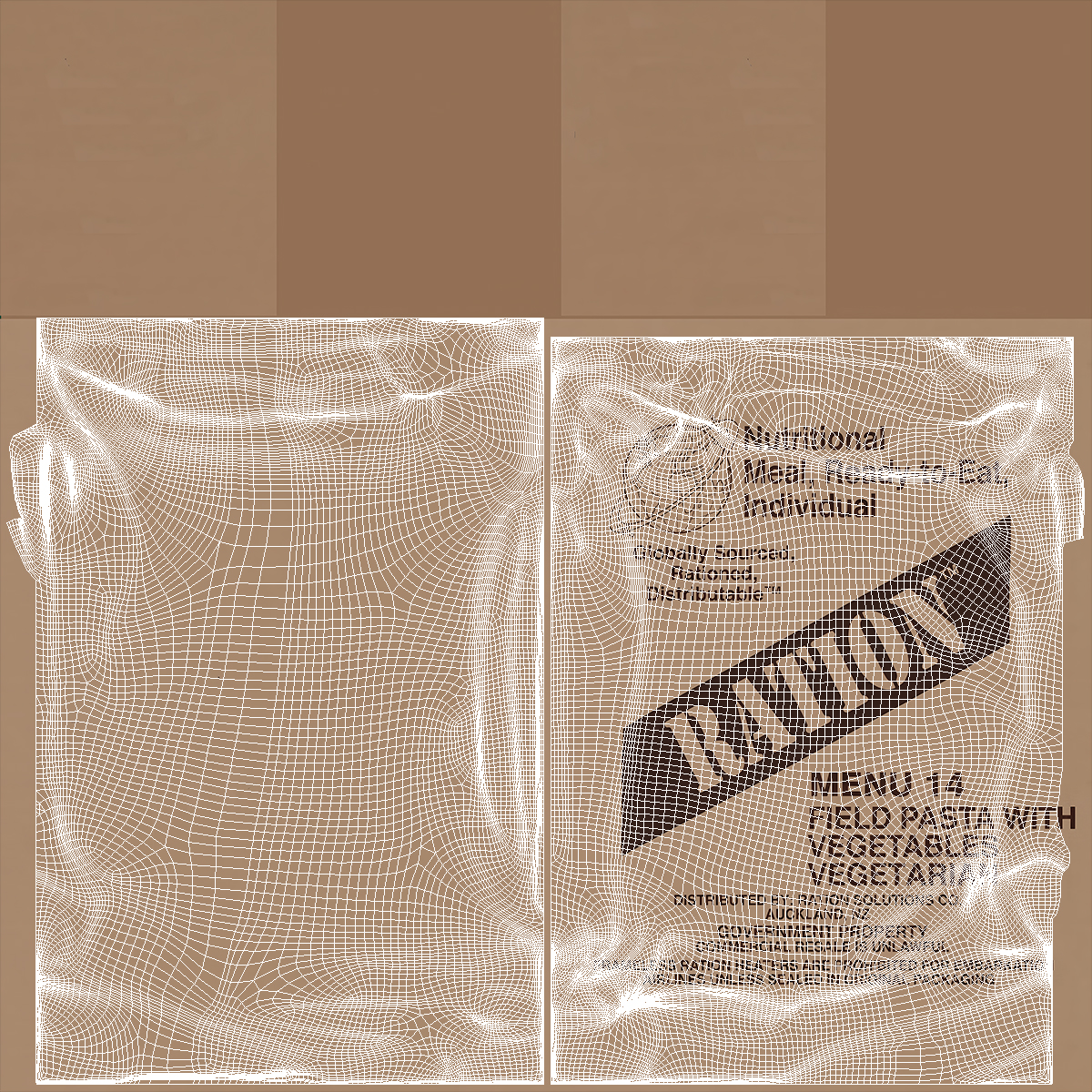 Military Meal Ration Pack with Food Set - view 8
