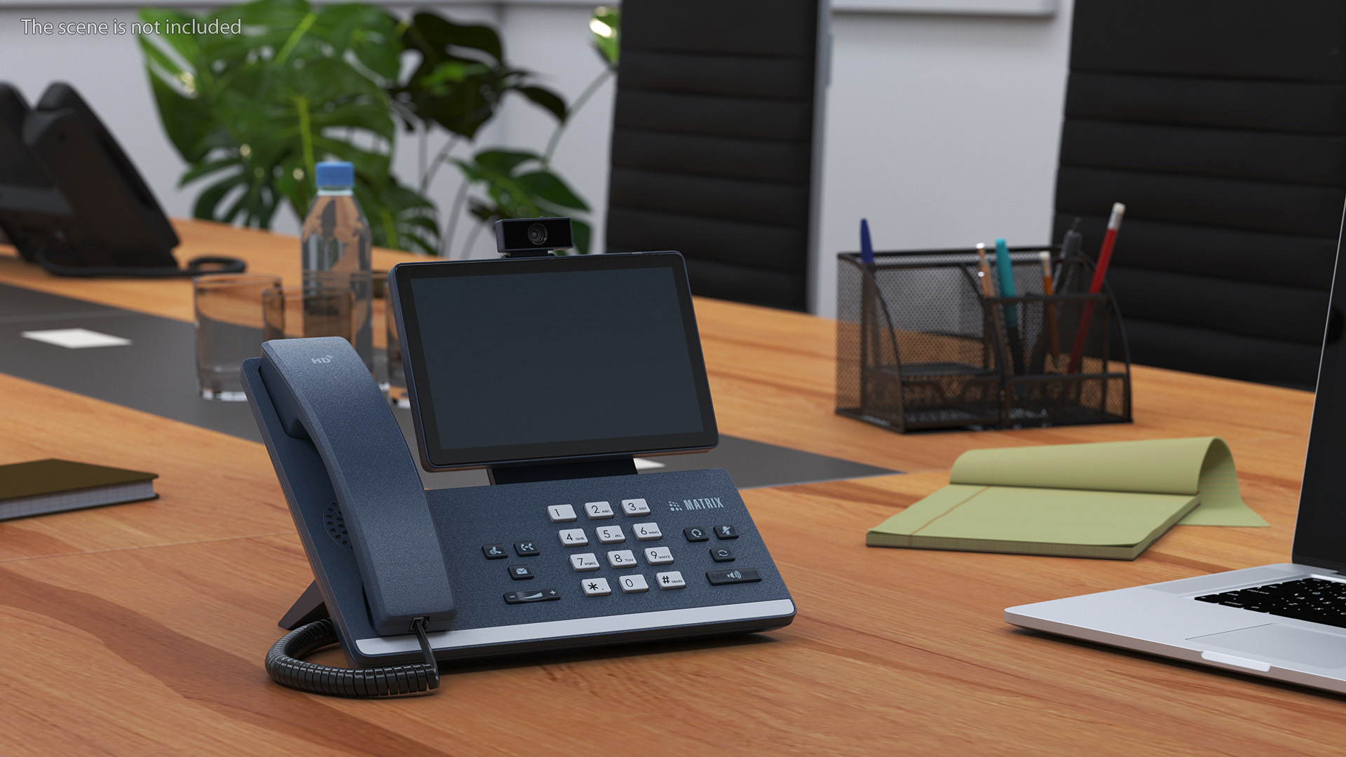 Smart Video IP Phone Matrix Blue 3D