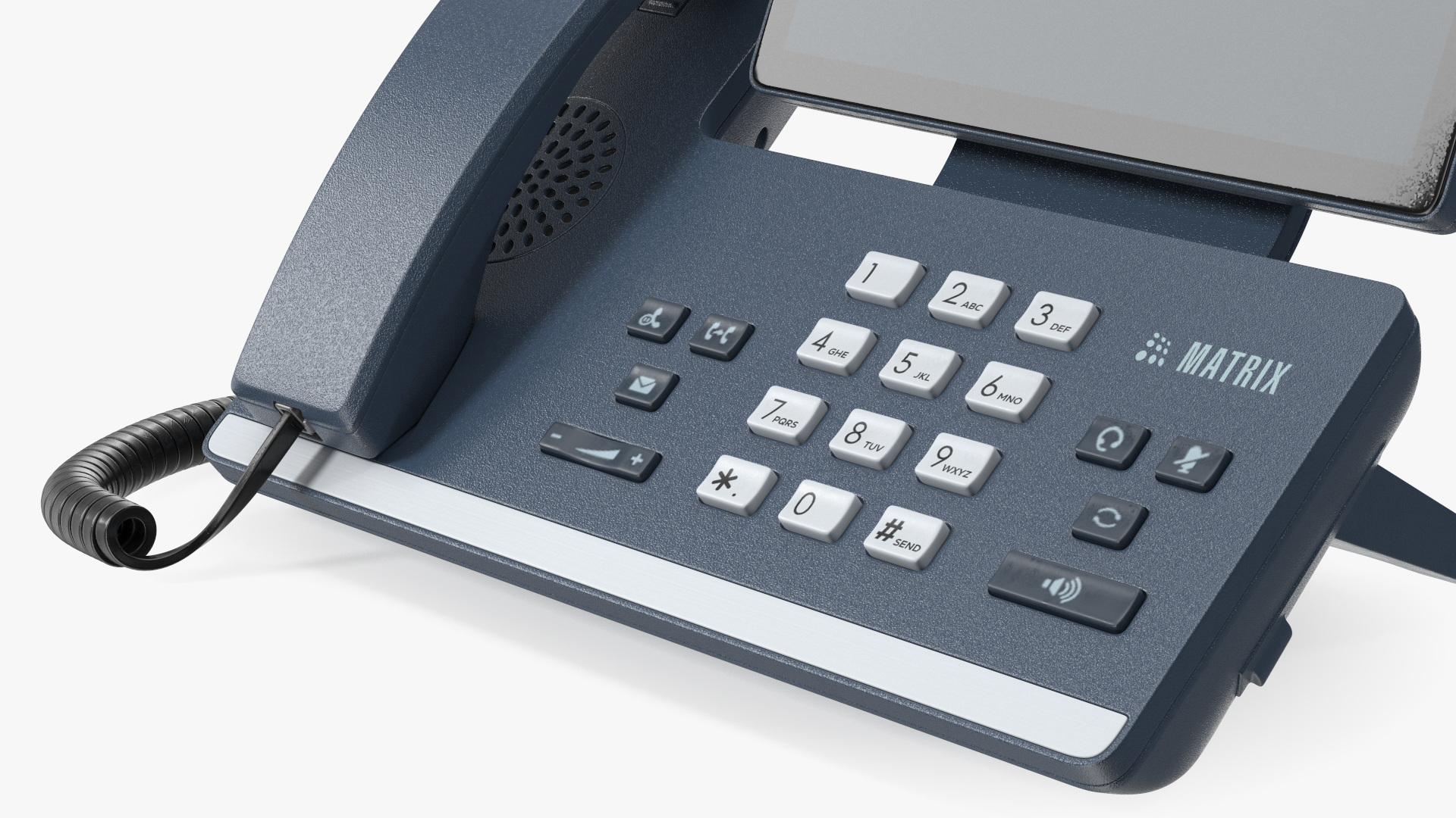 Smart Video IP Phone Matrix Blue 3D