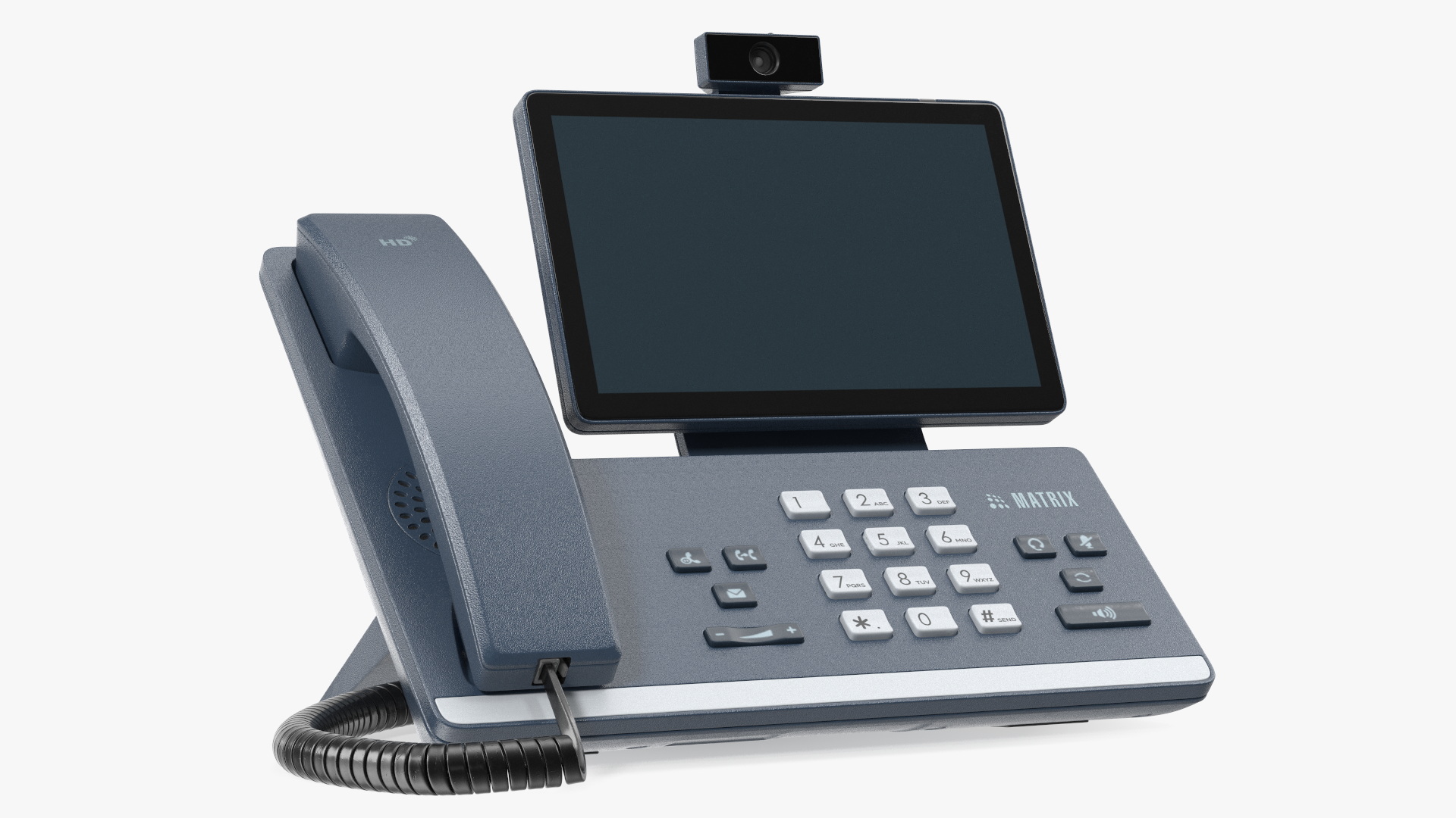 Smart Video IP Phone Matrix Blue 3D