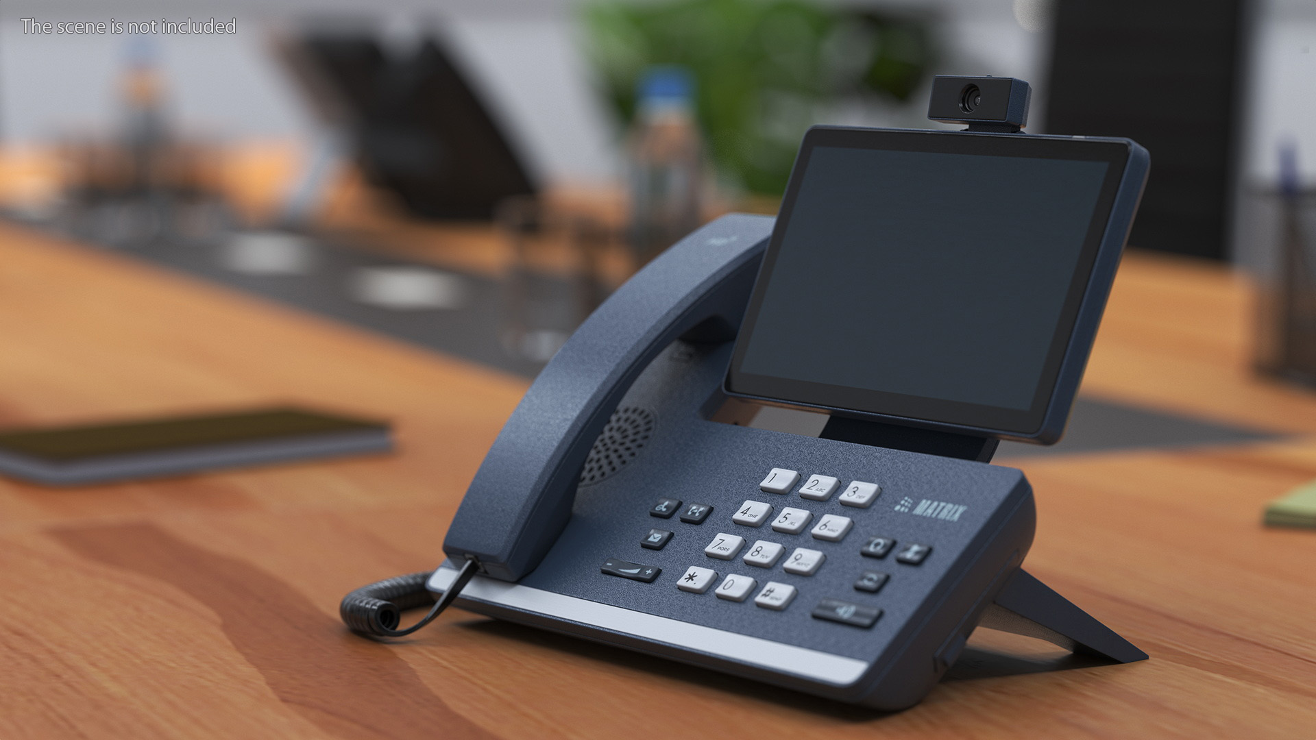 Smart Video IP Phone Matrix Blue 3D