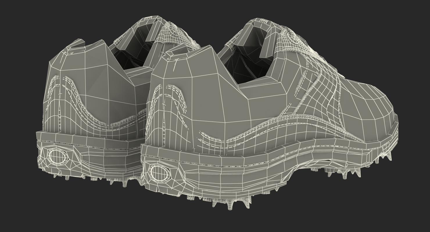 3D model Golf Spikes Shoes Generic