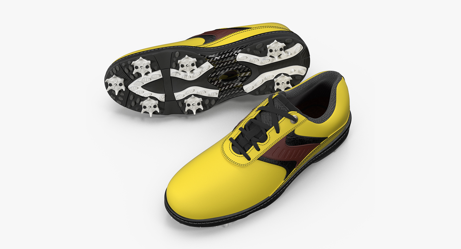 3D model Golf Spikes Shoes Generic