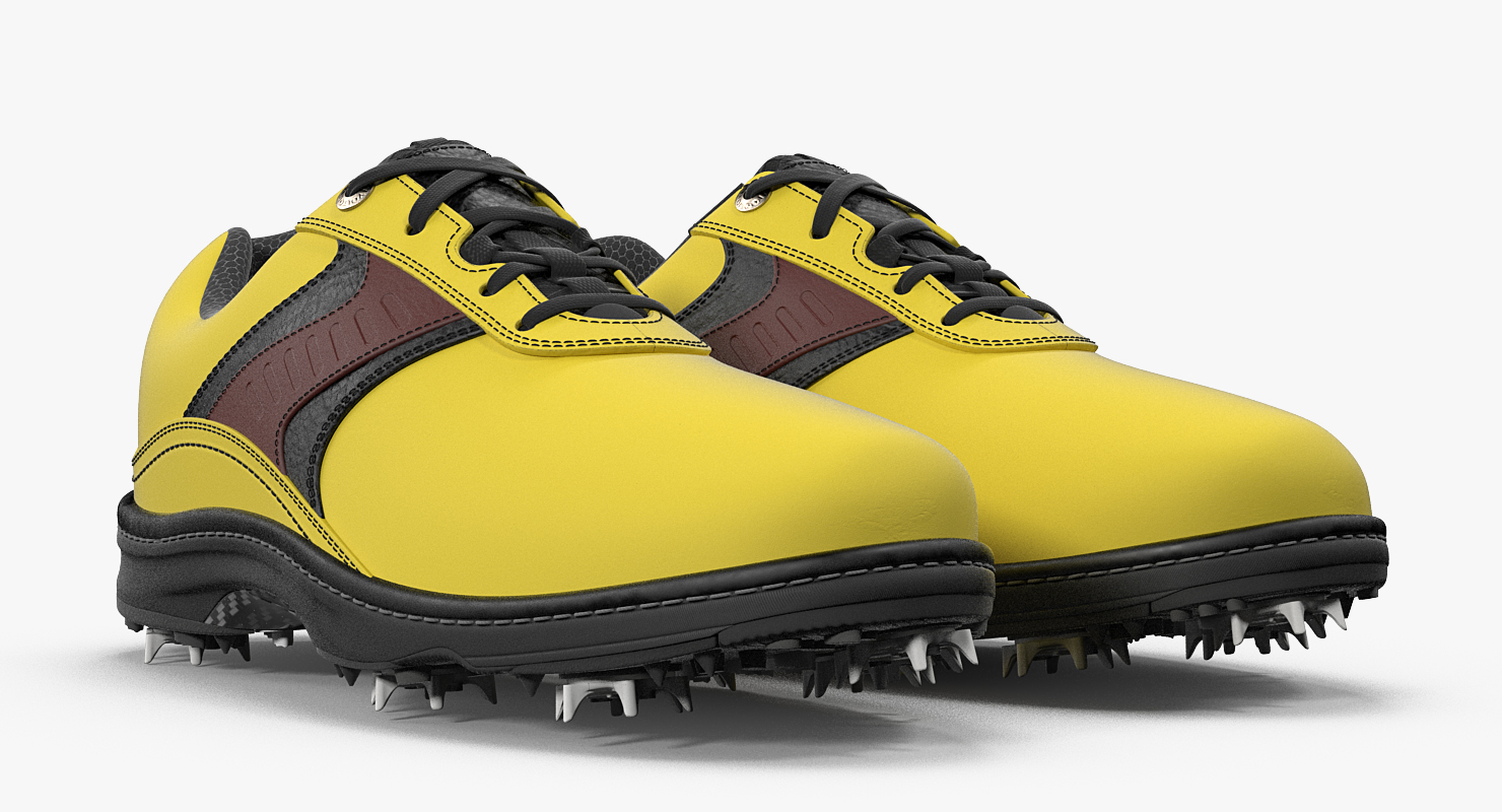 3D model Golf Spikes Shoes Generic