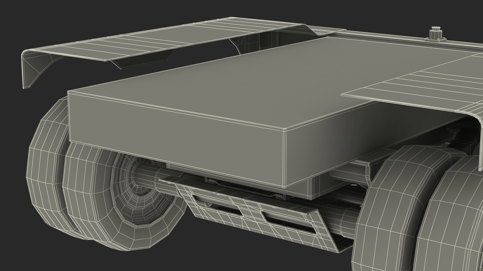 3D Heavy Truck Axle