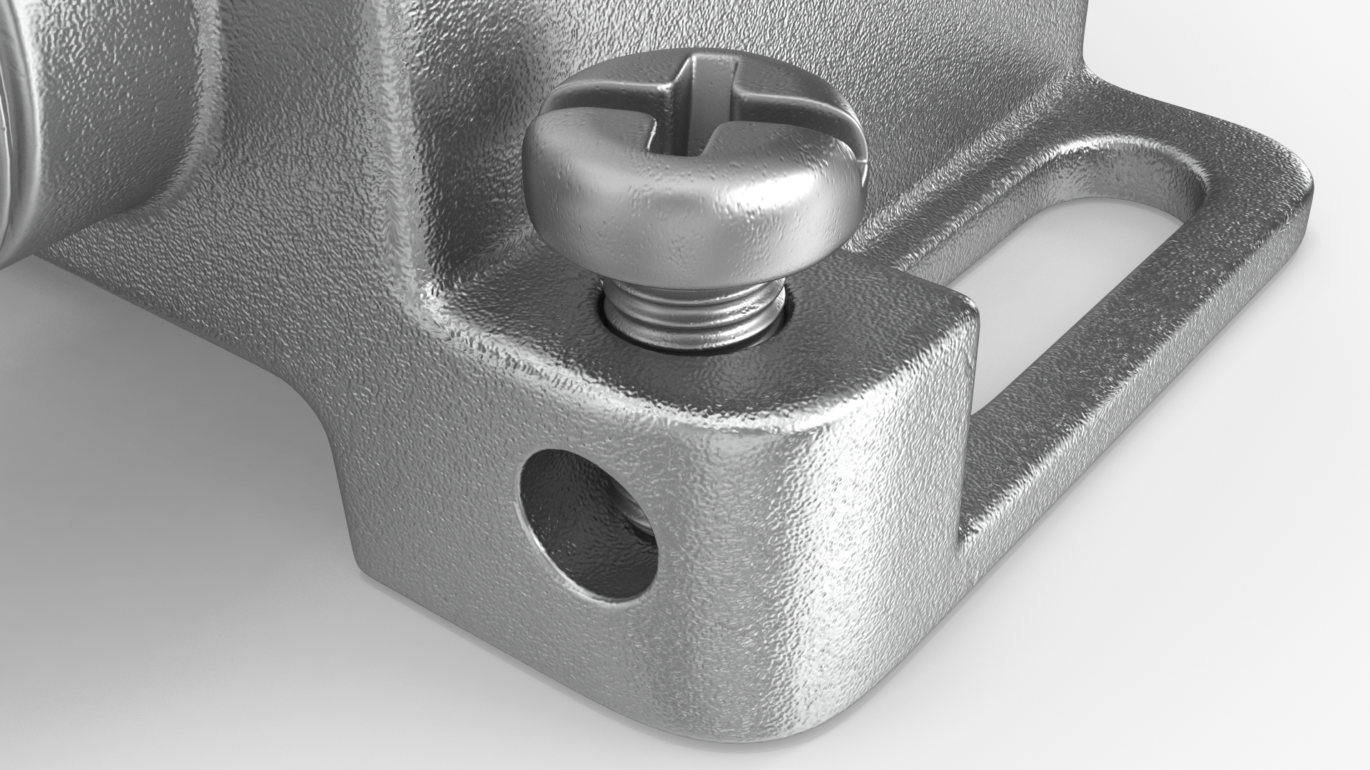 3D Coaxial Cable 2 Way Splitter model