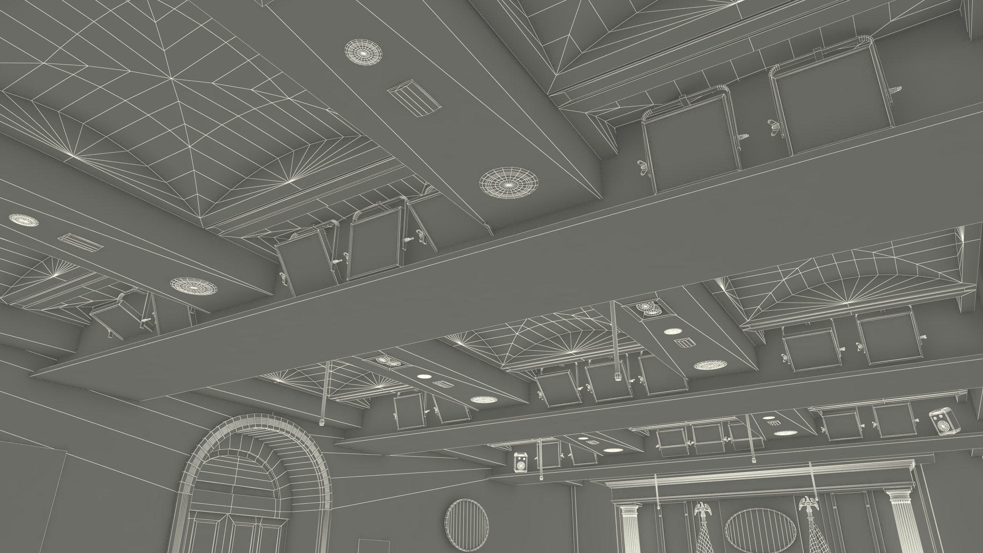 White House Press Room 3D