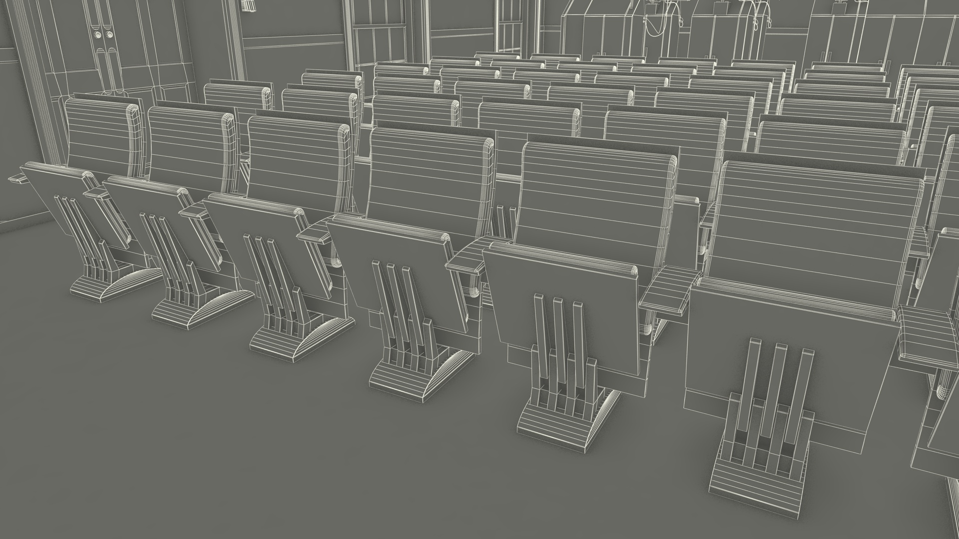 White House Press Room 3D