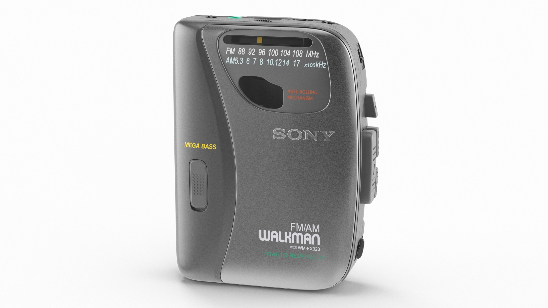 3D Vintage Sony Walkman Cassette Player