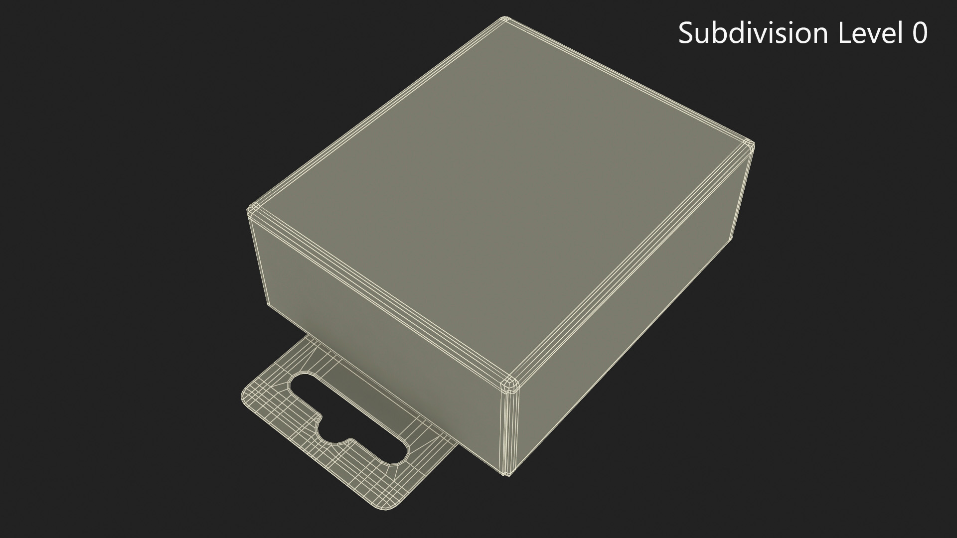 Apple USB-C Power Adapter Retail Packaging 3D