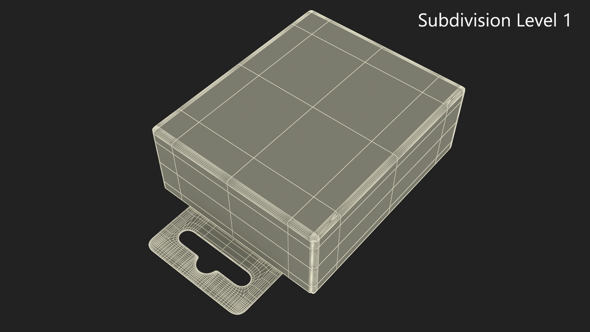 Apple USB-C Power Adapter Retail Packaging 3D