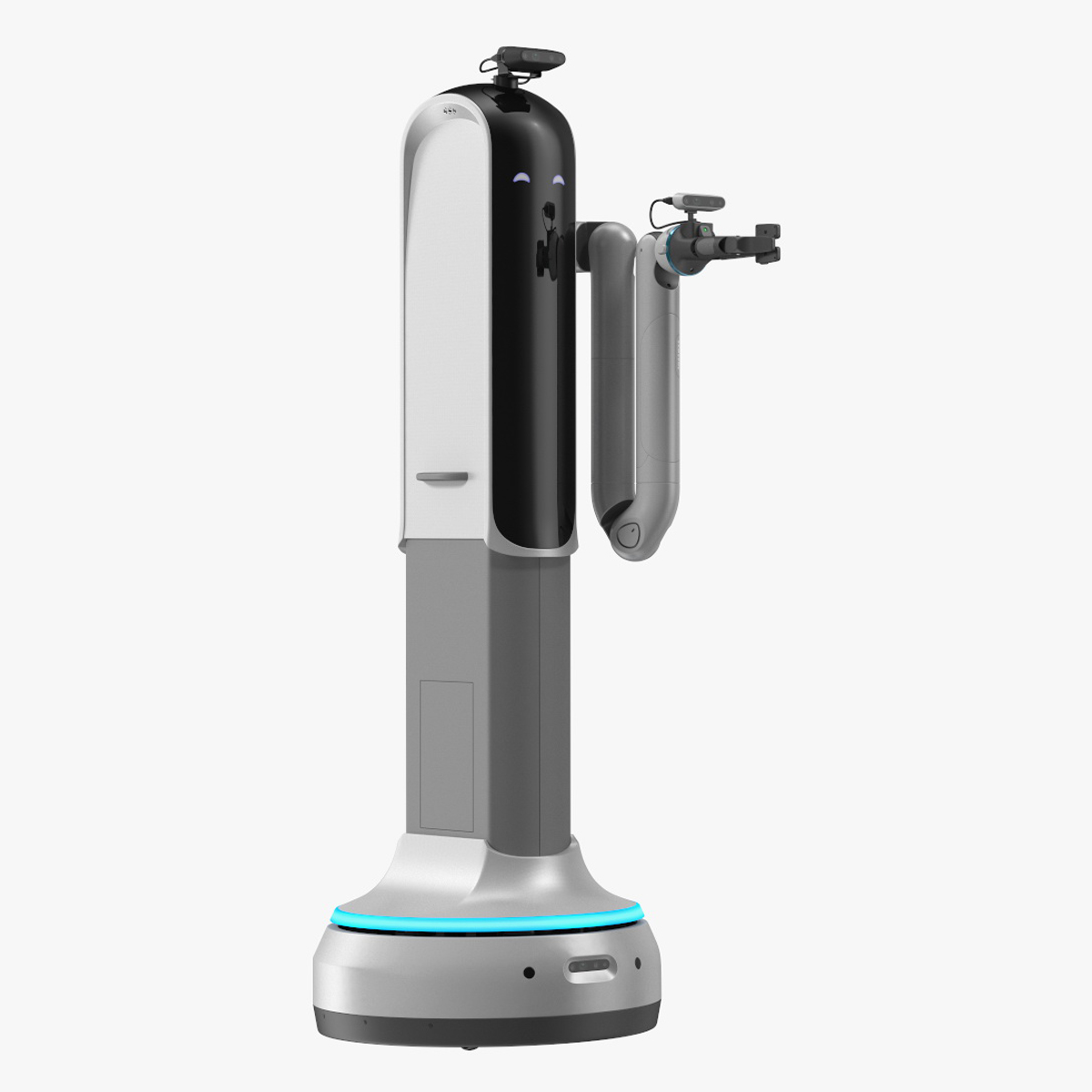 Samsung Bot Handy Smile Rigged for Cinema 4D 3D model