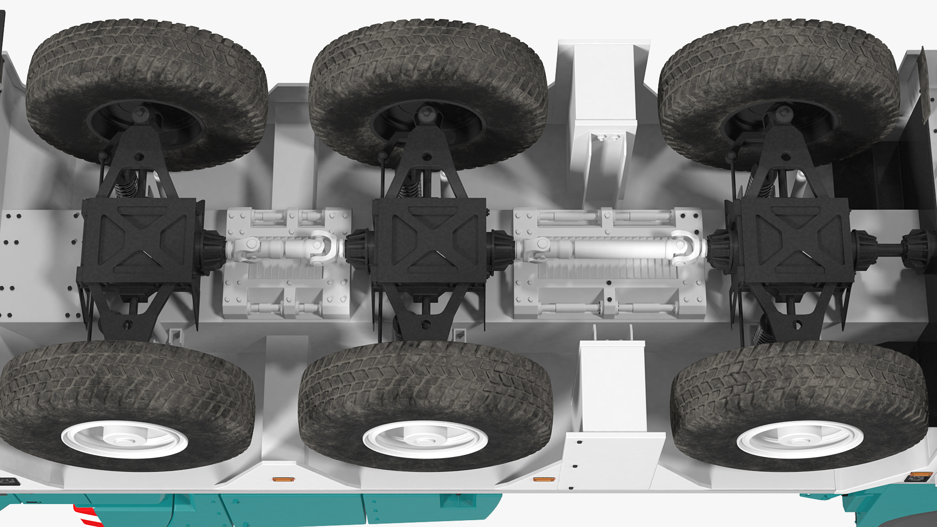 3D Compact Mobile Crane Generic model