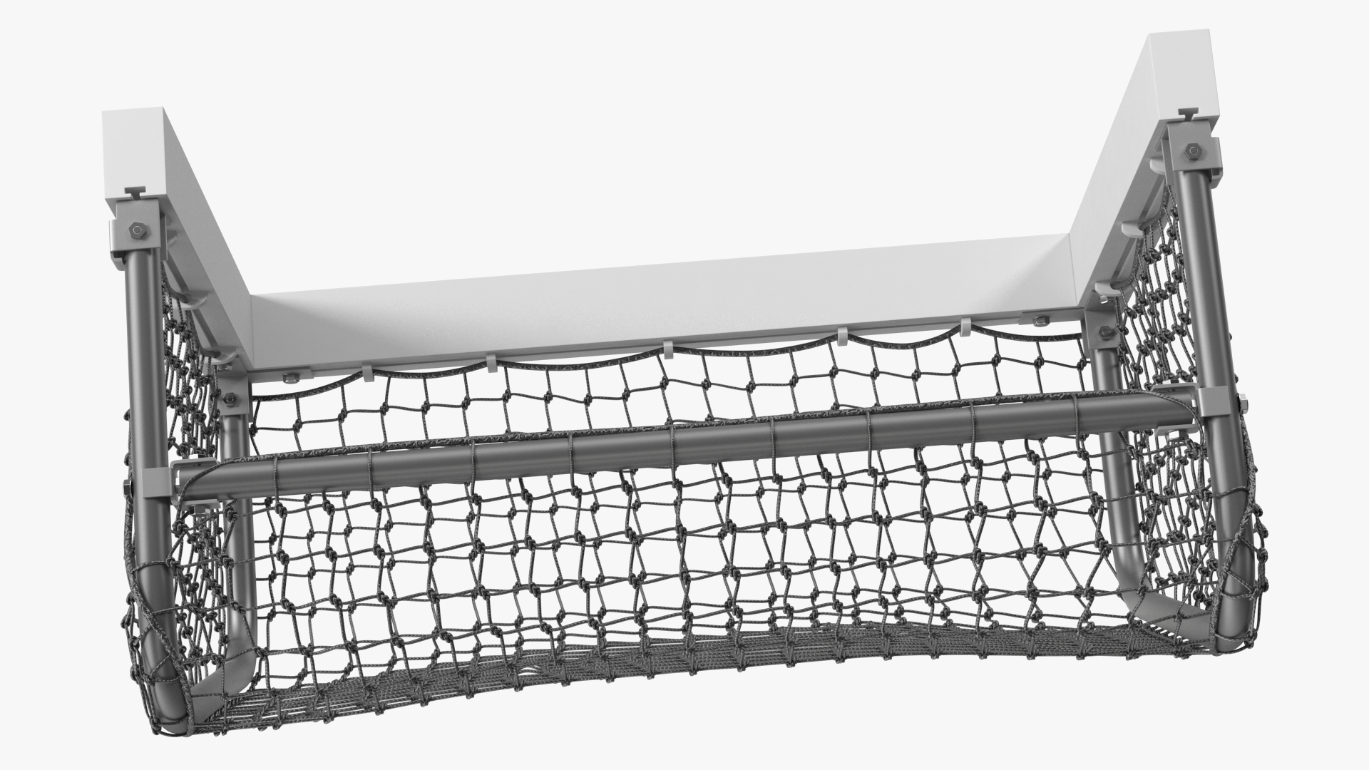 3D model Mini Target Soccer Goal FORZA Black