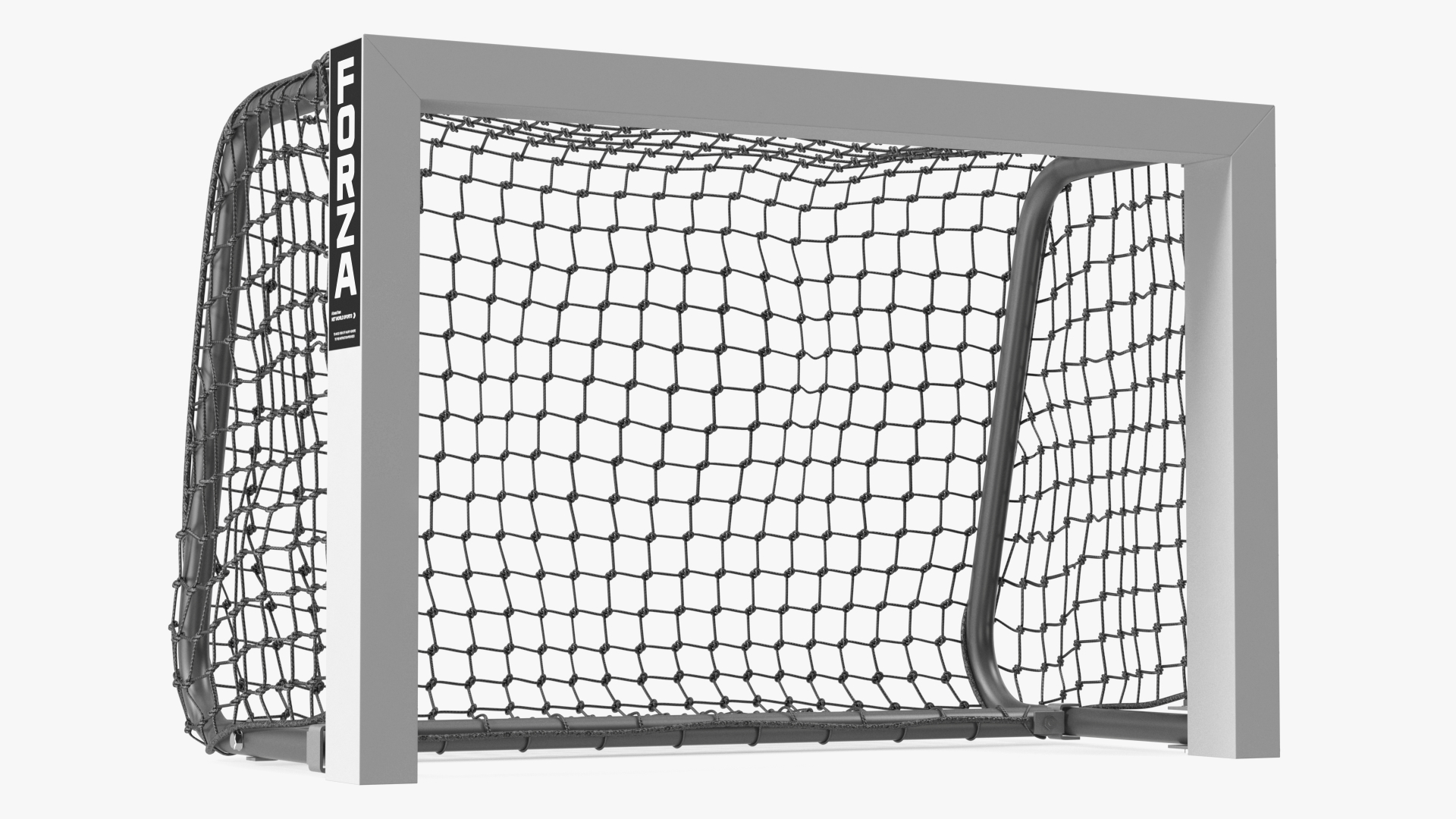 3D model Mini Target Soccer Goal FORZA Black