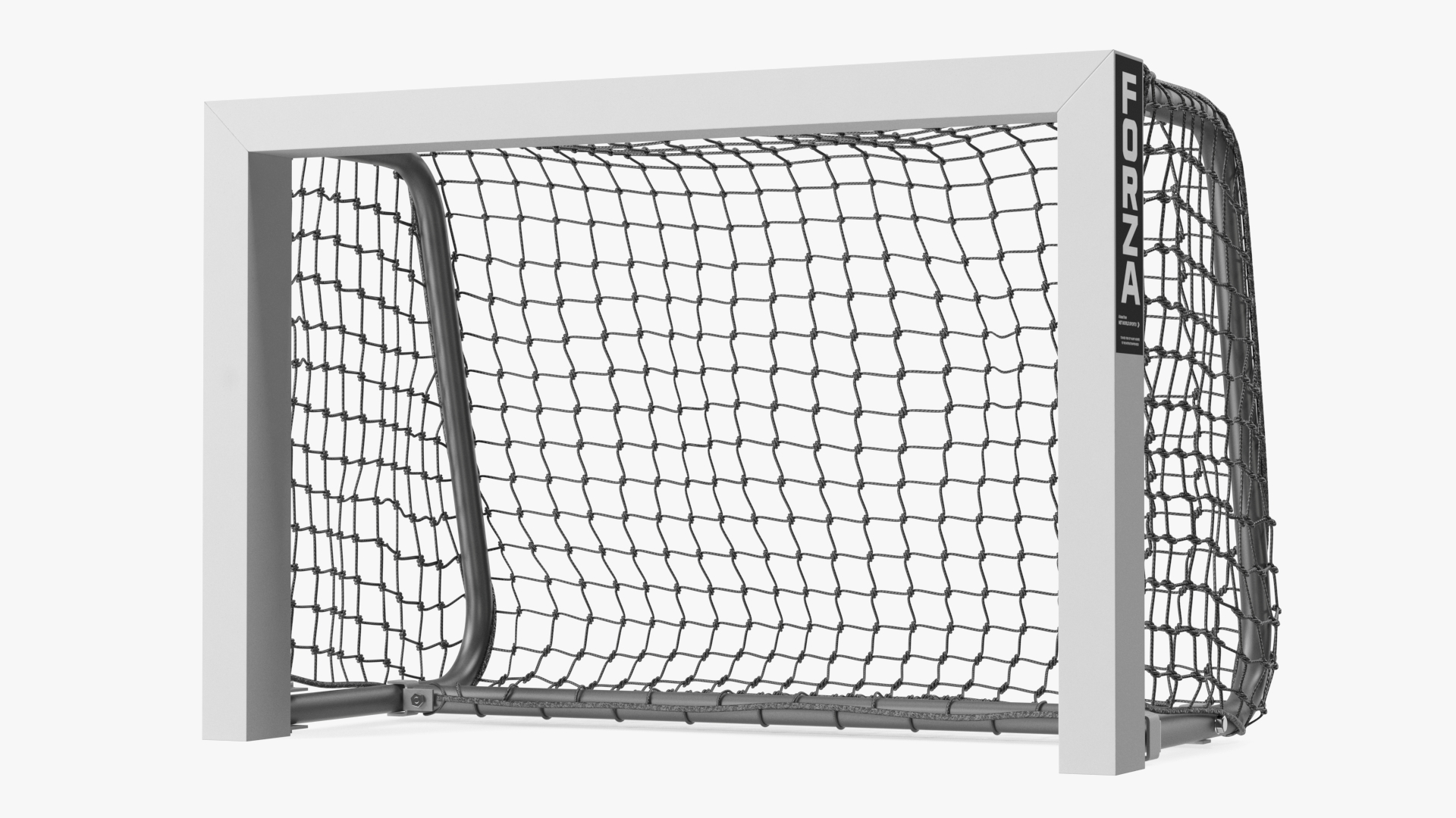 3D model Mini Target Soccer Goal FORZA Black