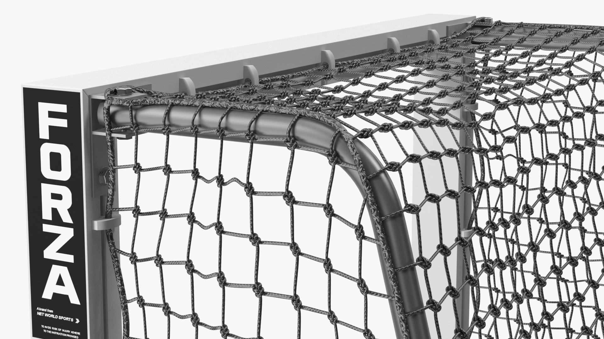 3D model Mini Target Soccer Goal FORZA Black