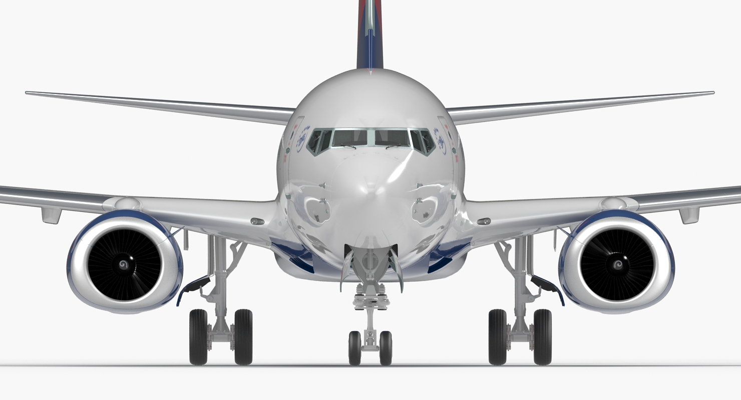 3D model Boeing 737 600 Delta Air Lines