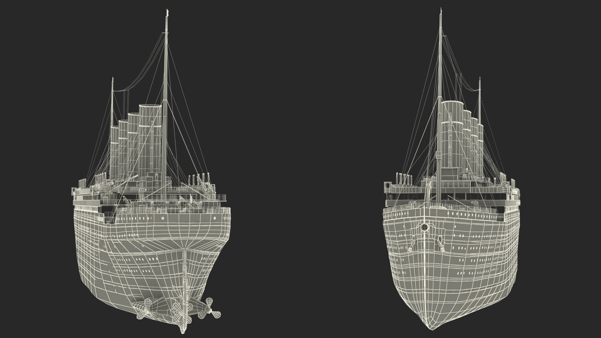 HMHS Britannic 3D model