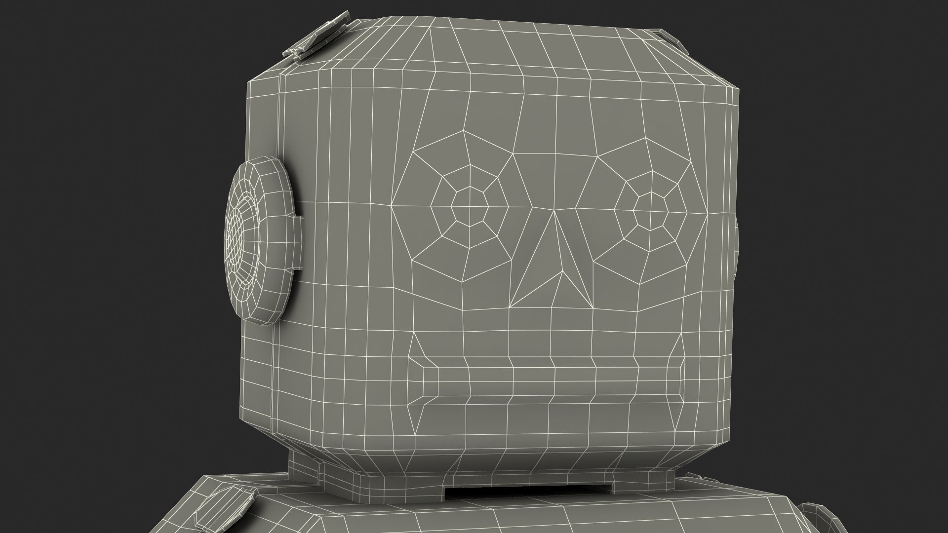 3D Tin Toy Retro Robot Rigged