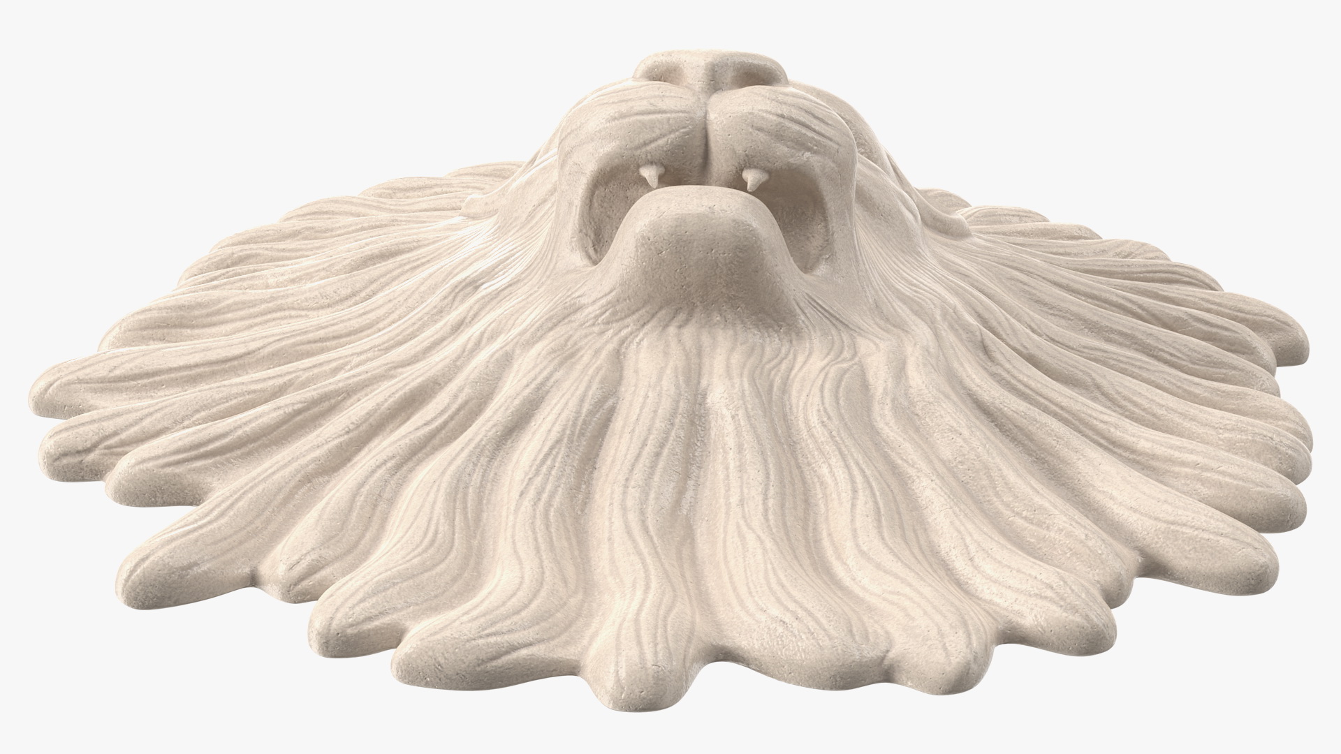 Lion Wall Sculpture 3D model