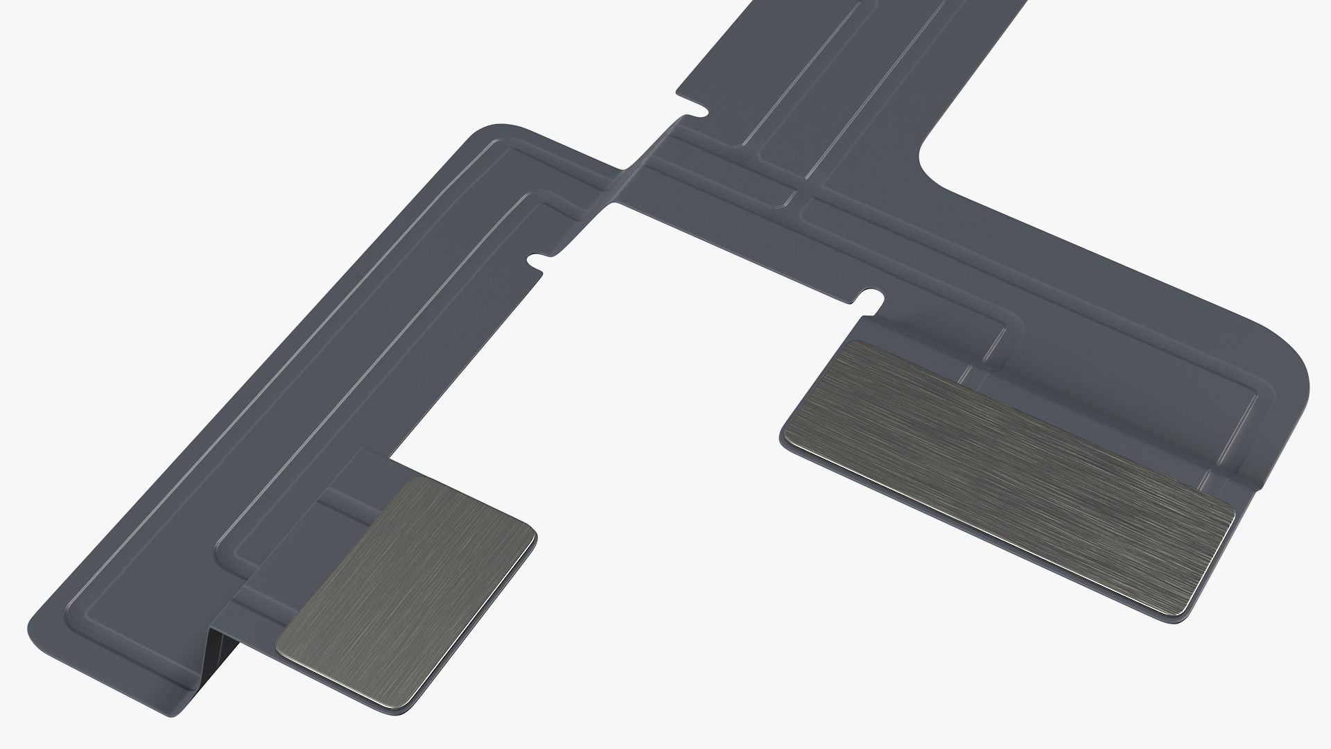 Smartphone Double Front Camera Module 3D