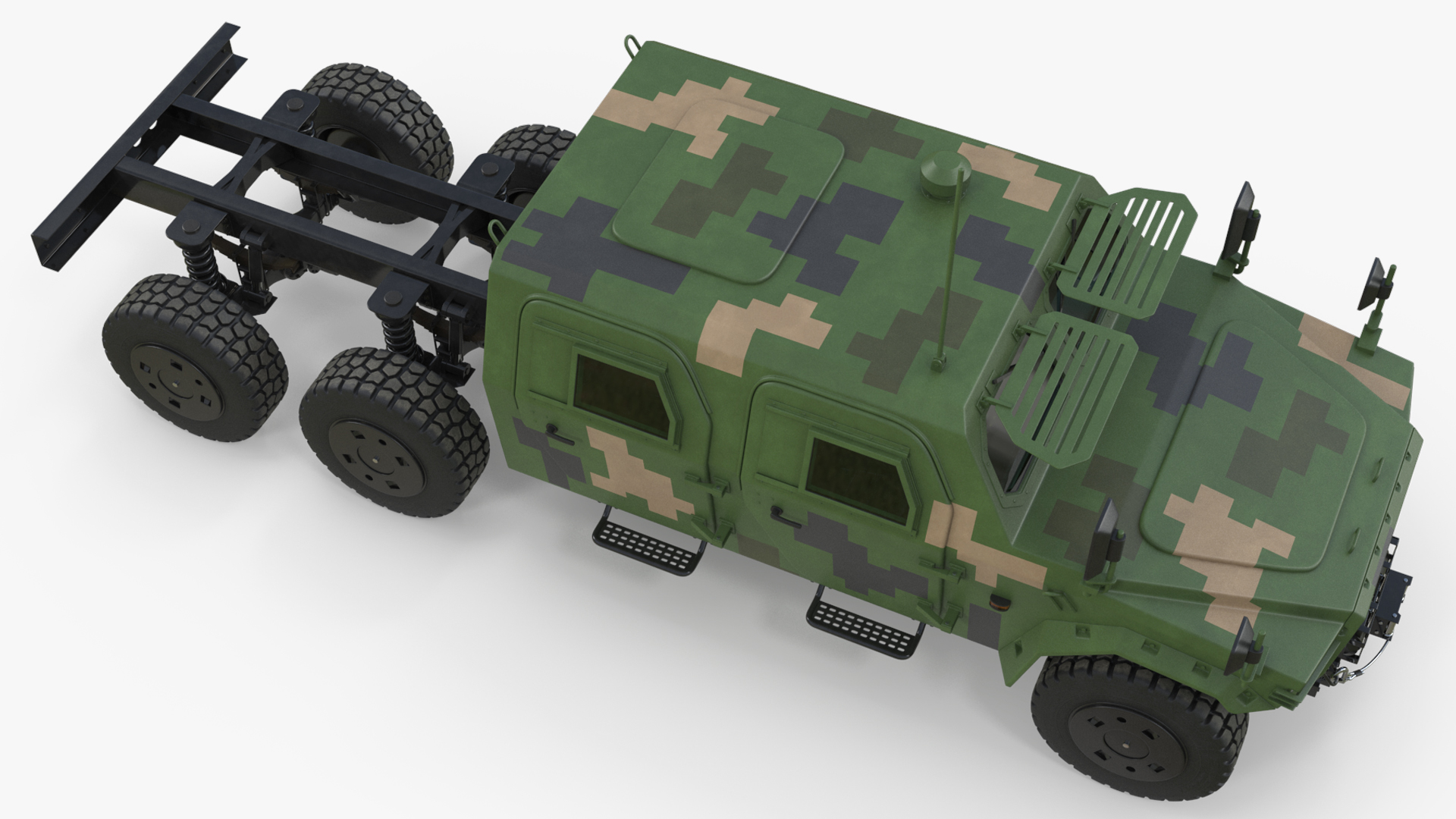 Dongfeng Mengshi CTL-181 Chassis Truck Pixel - view 6