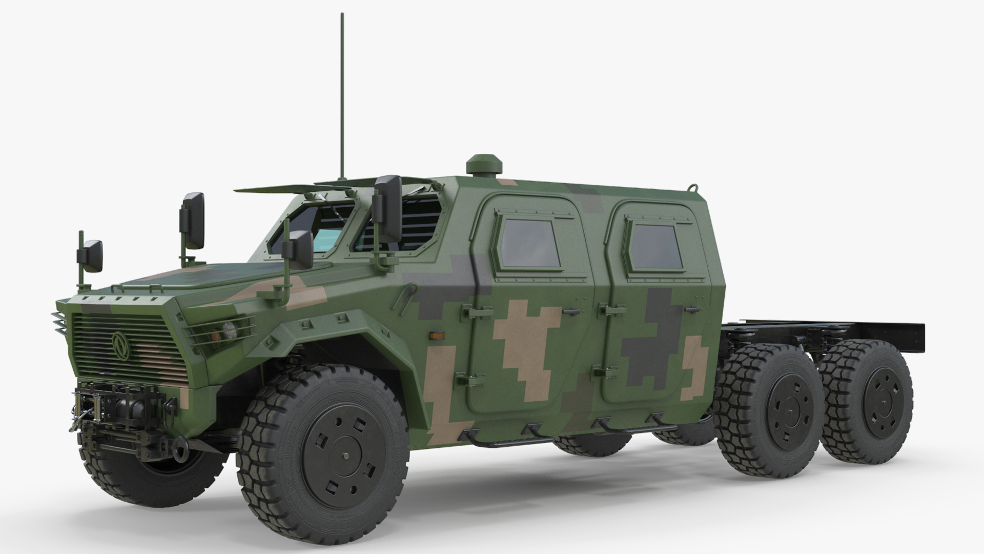Dongfeng Mengshi CTL-181 Chassis Truck Pixel - view 4