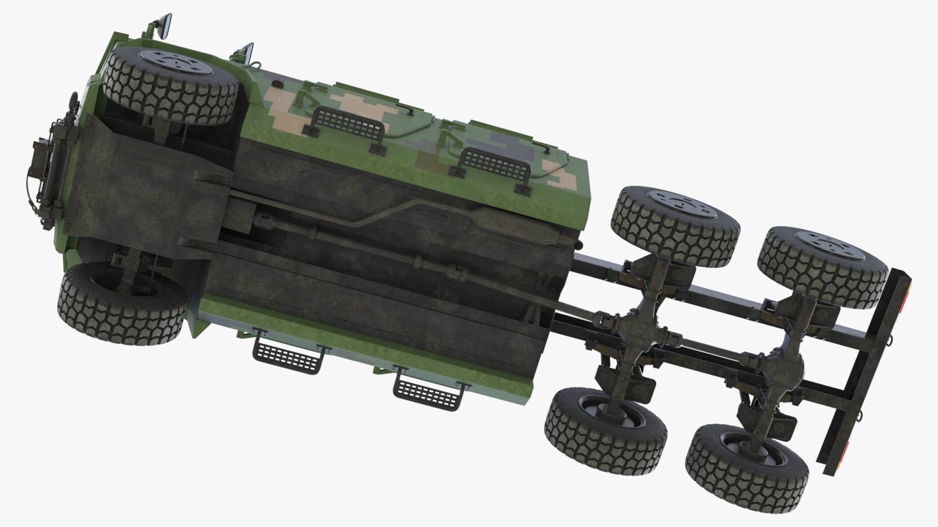 Dongfeng Mengshi CTL-181 Chassis Truck Pixel - view 7