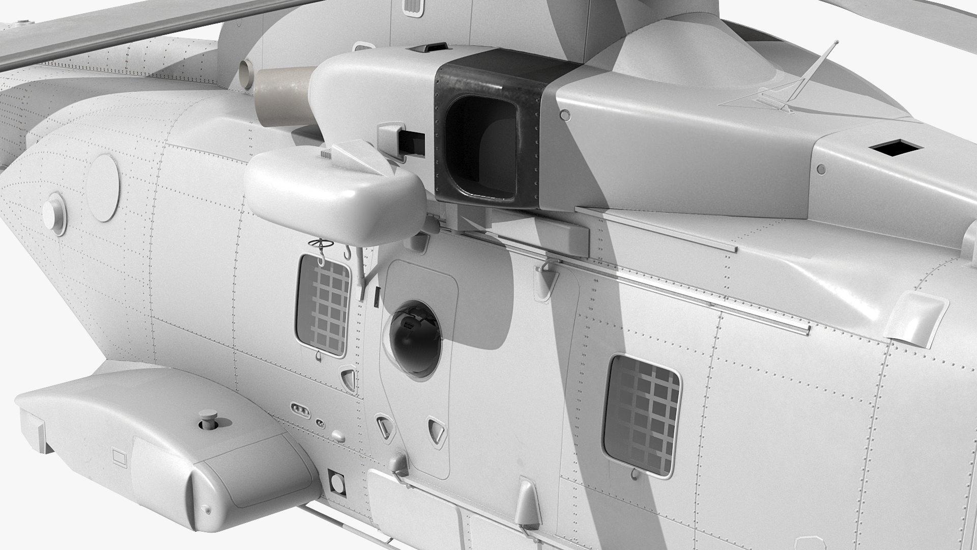 3D model Multipurpose Medium Transport Helicopter