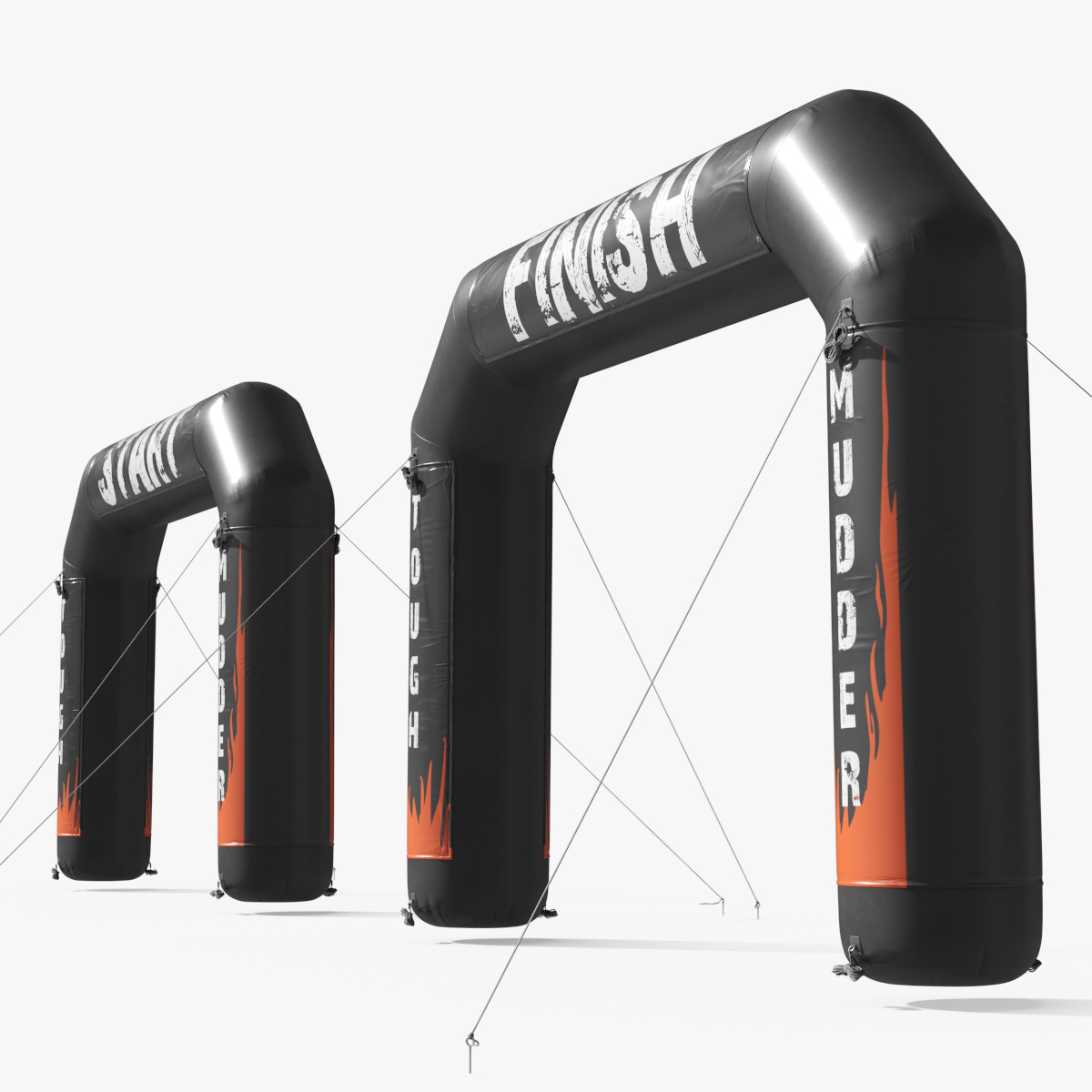 Mudder Start Arch with Finish Arch