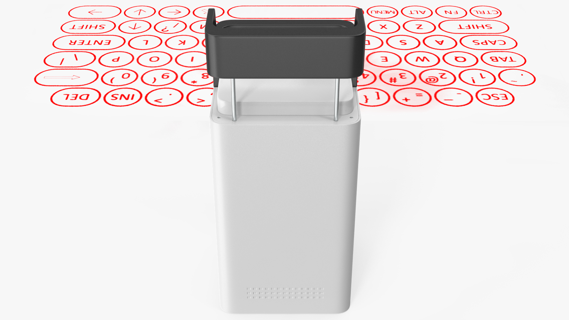Wireless Laser Projection Virtual Keyboard 3D