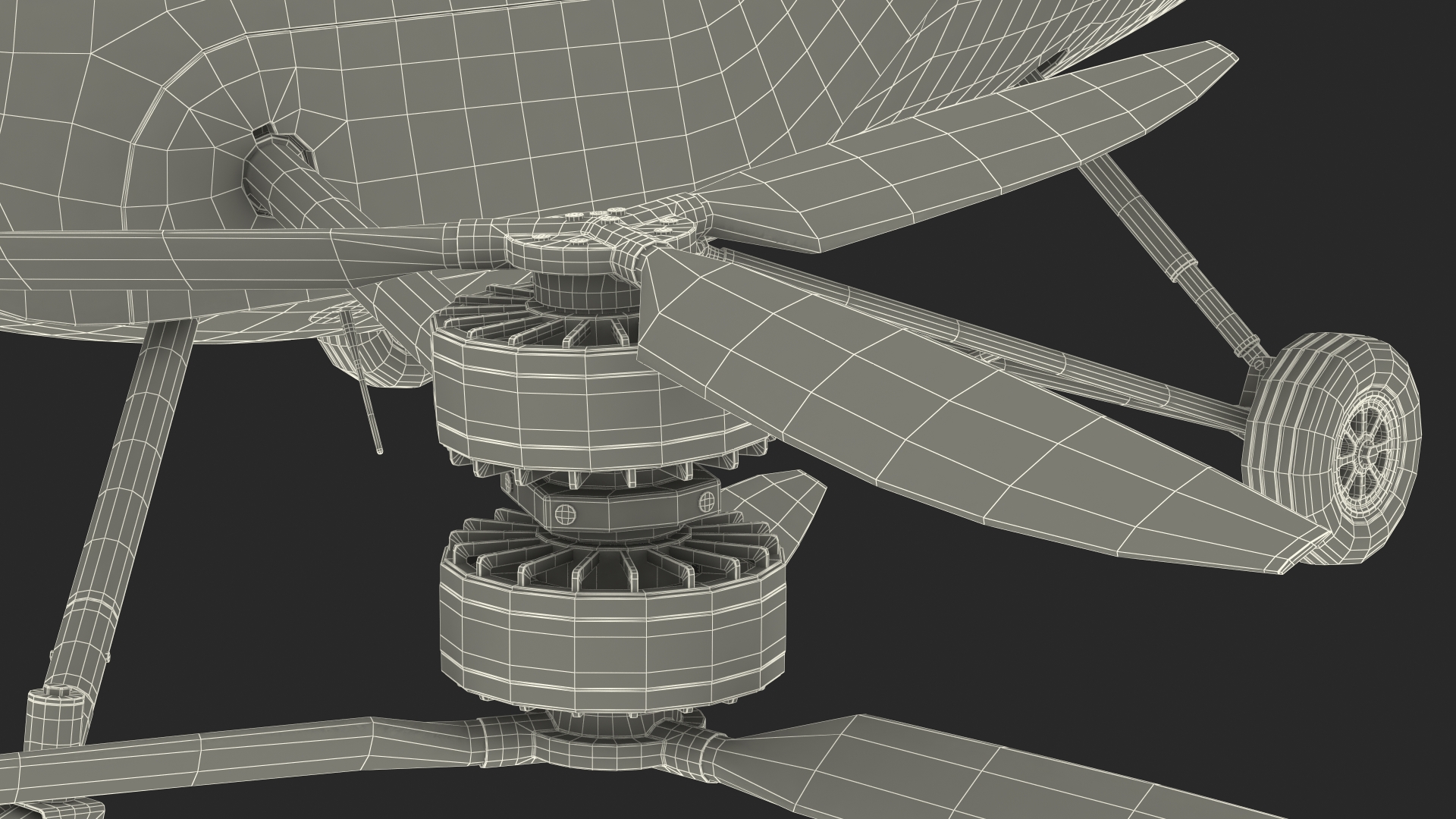 3D Electric Personal Air Mobility Vehicle model