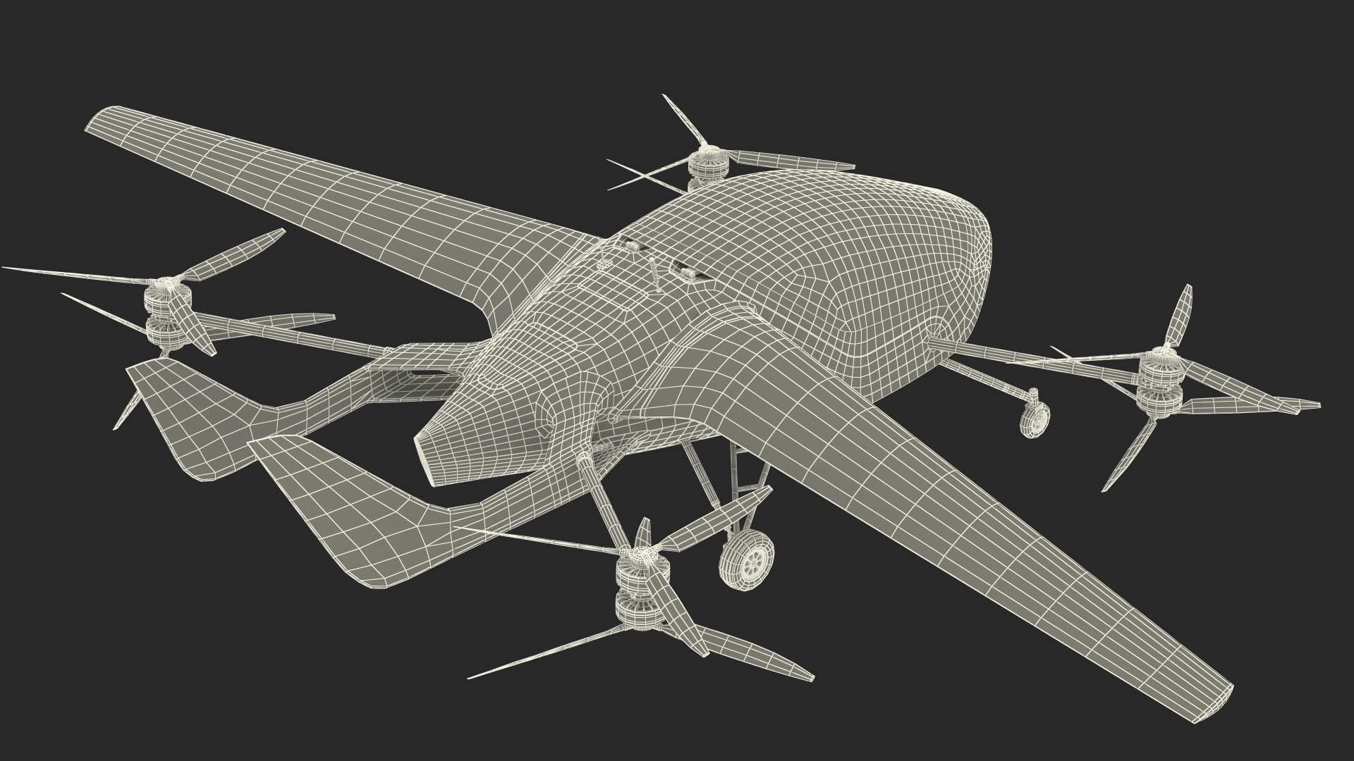 3D Electric Personal Air Mobility Vehicle model