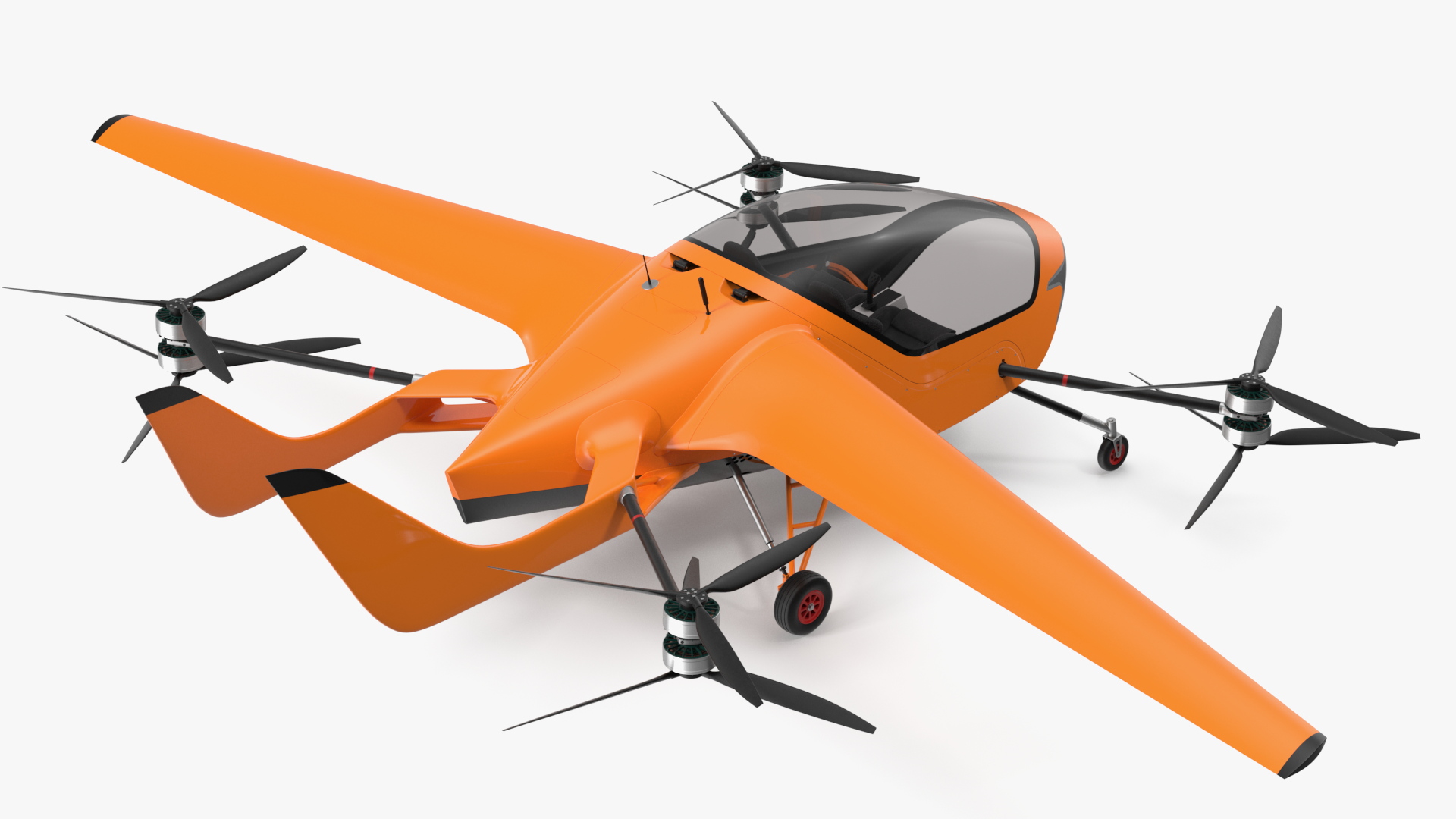 3D Electric Personal Air Mobility Vehicle model